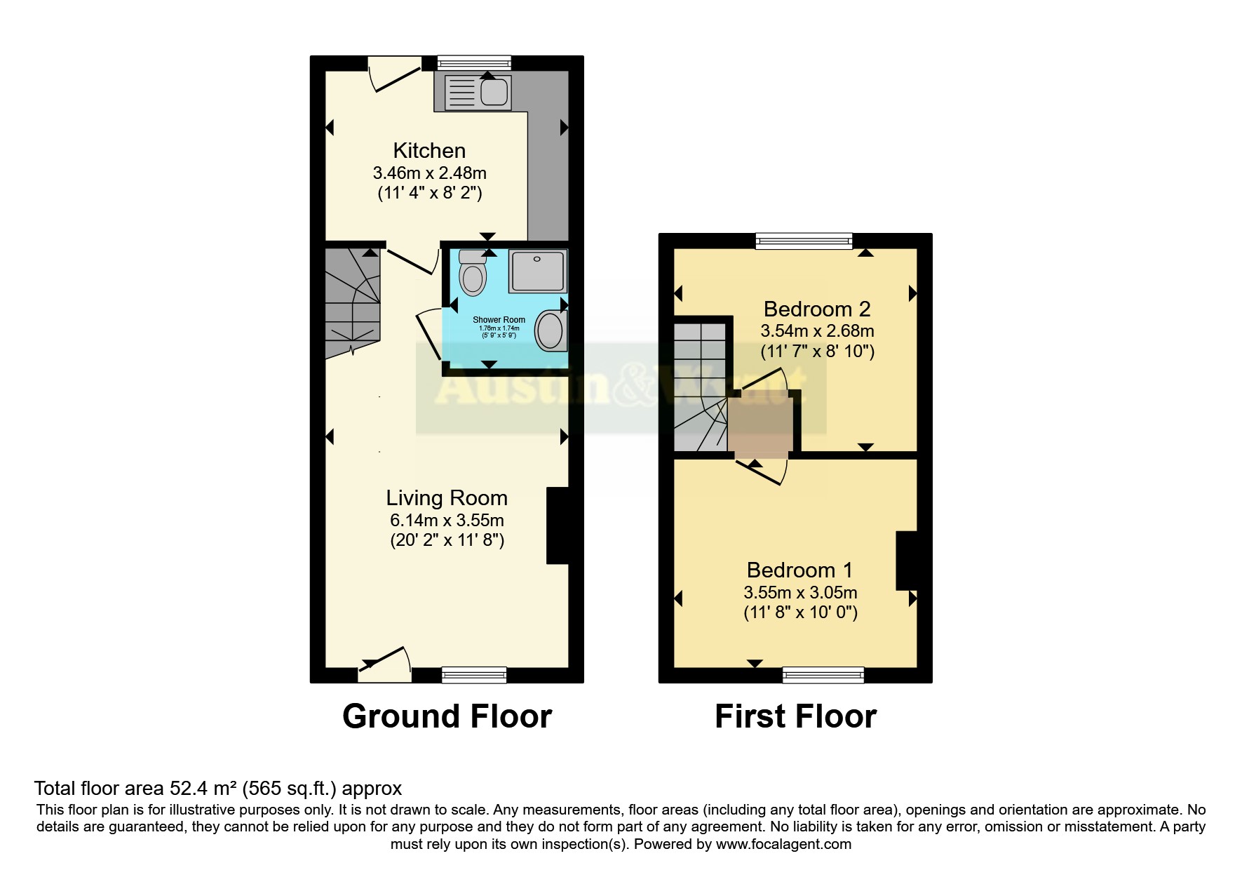 236, Christchurch Road, Hampshire floorplan