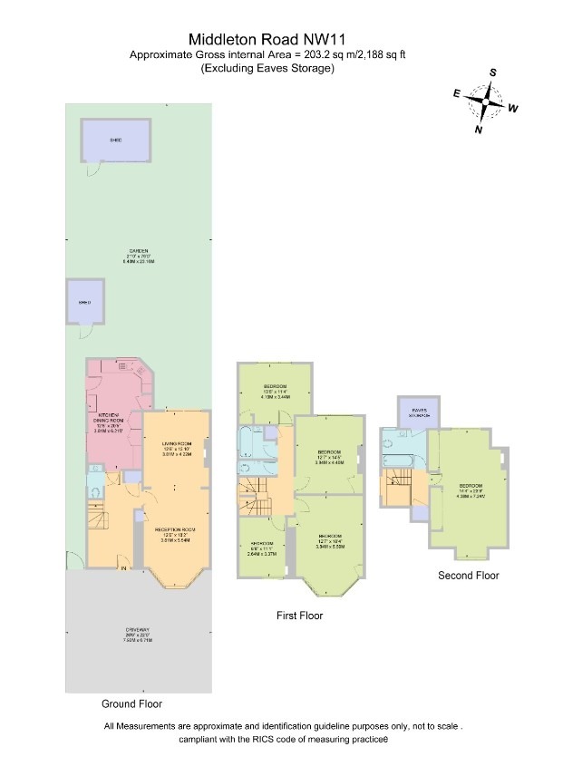 10, Middleton Road, London floorplan