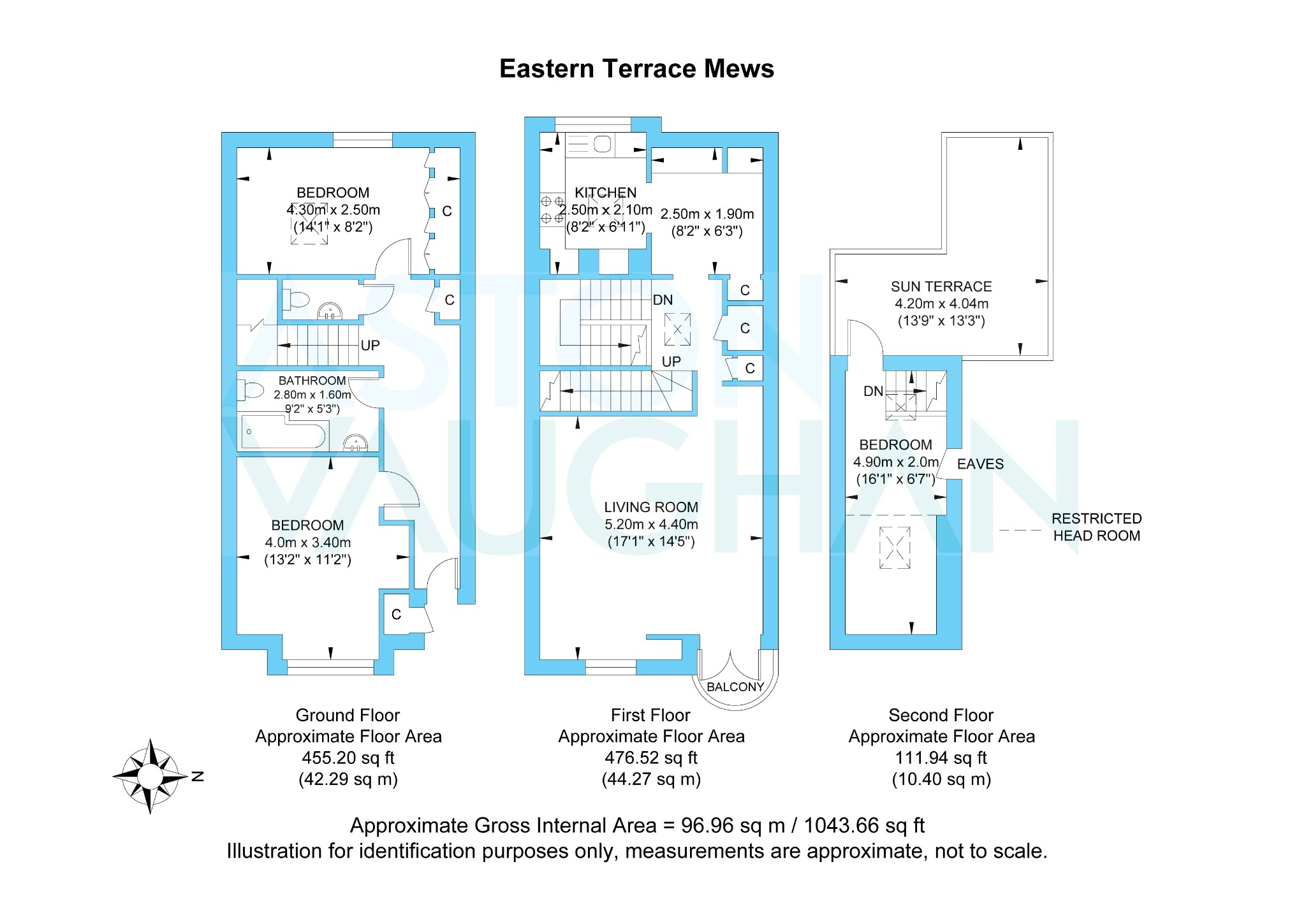 17 Eastern Terrace Mews, Brighton, East Sussex floorplan