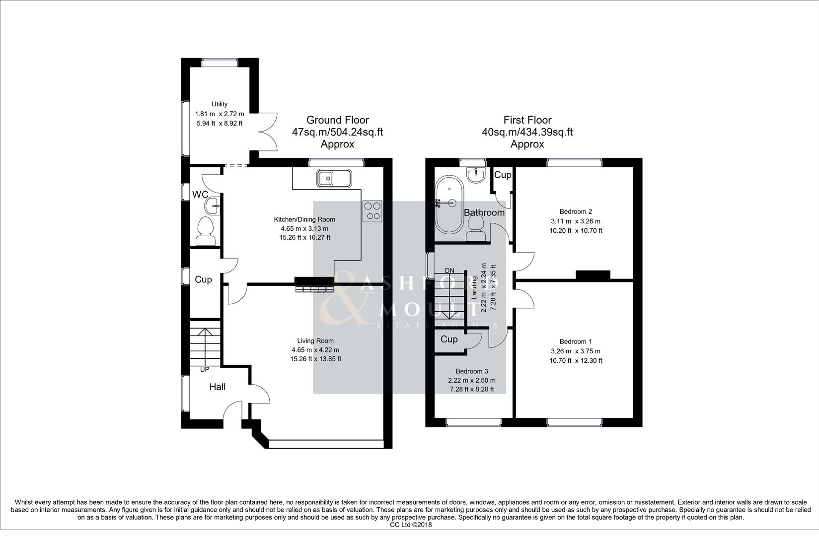 Forest Road, Nottingham floorplan