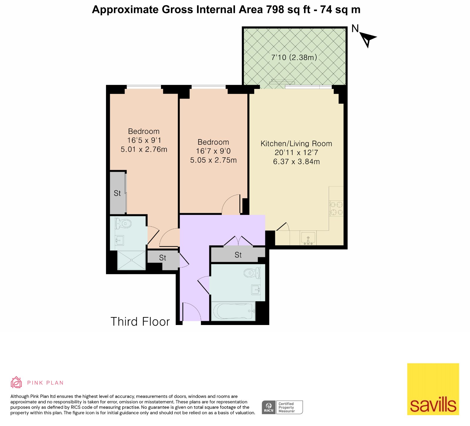 Flat 20 Agate House,, Wallis Road, London floorplan