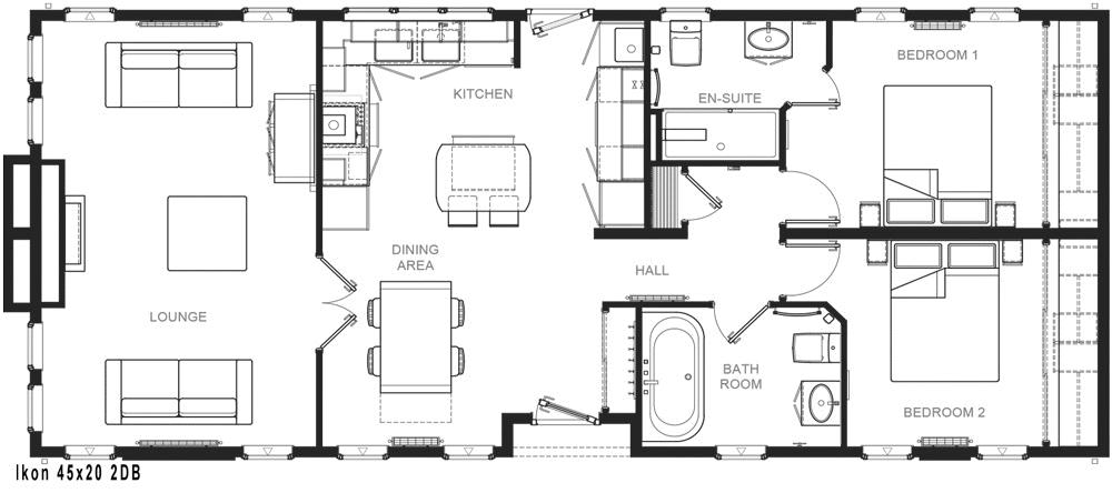 2 Bedrooms Mobile/park home for sale in Second Avenue, Ravenswing Park, Aldermaston, Reading RG7