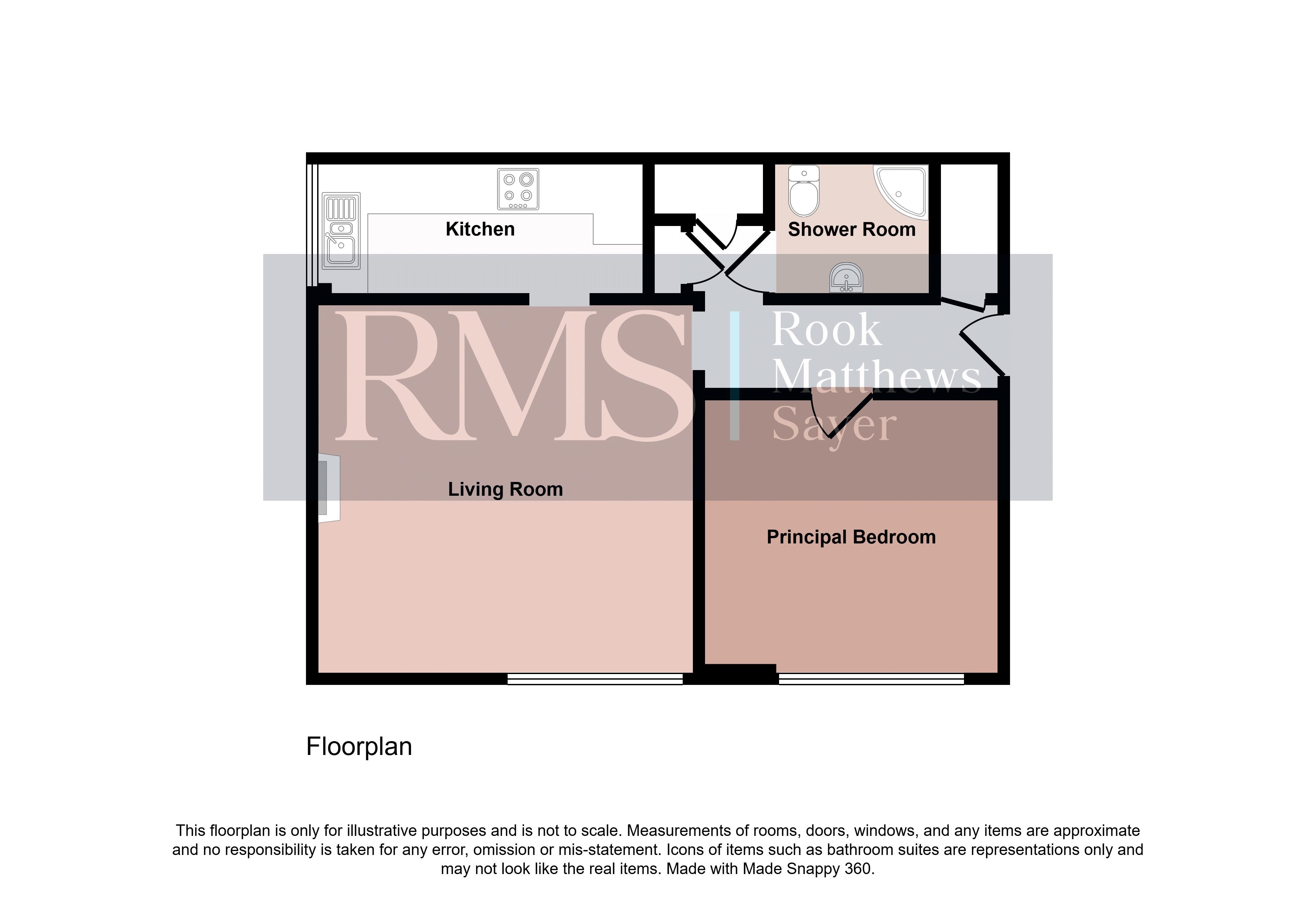 1, Claremont Court, Whitley Bay floorplan
