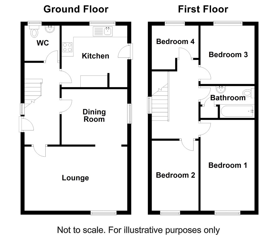 10 Ringwood Close, Northampton floorplan
