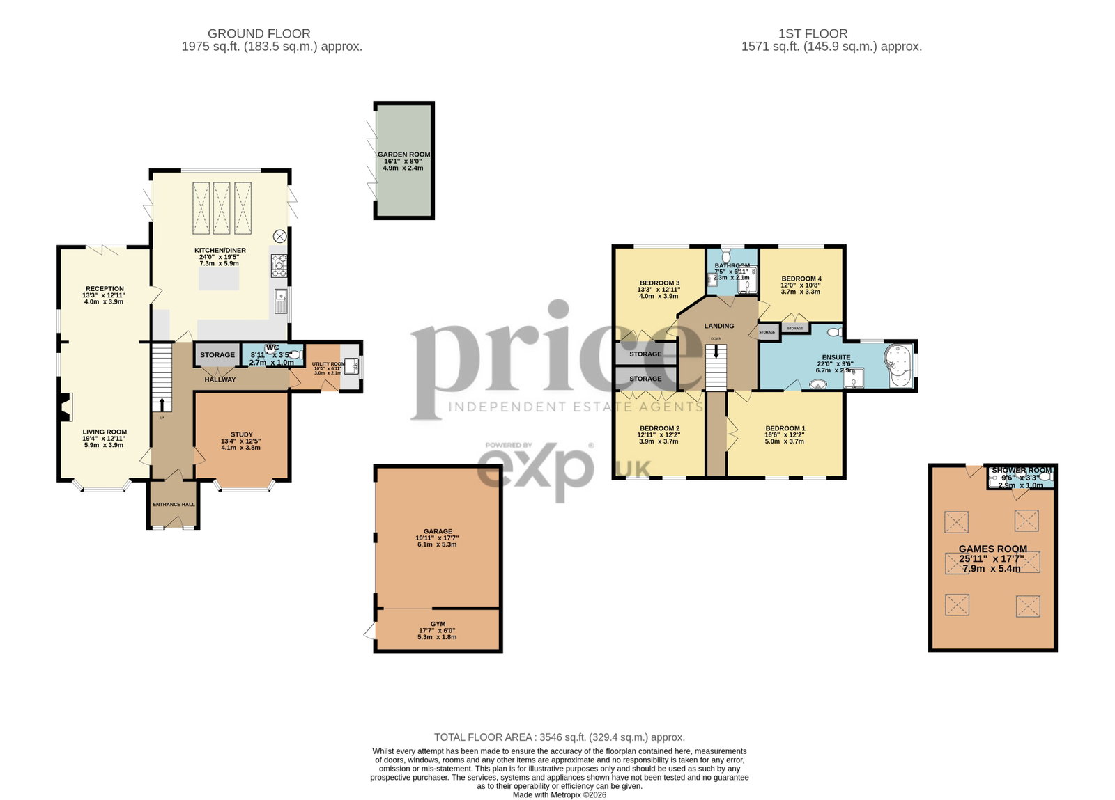 The Willows, Meadowfield Drive, Selby floorplan