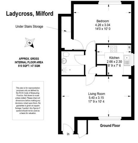 36, Ladycross, Godalming floorplan