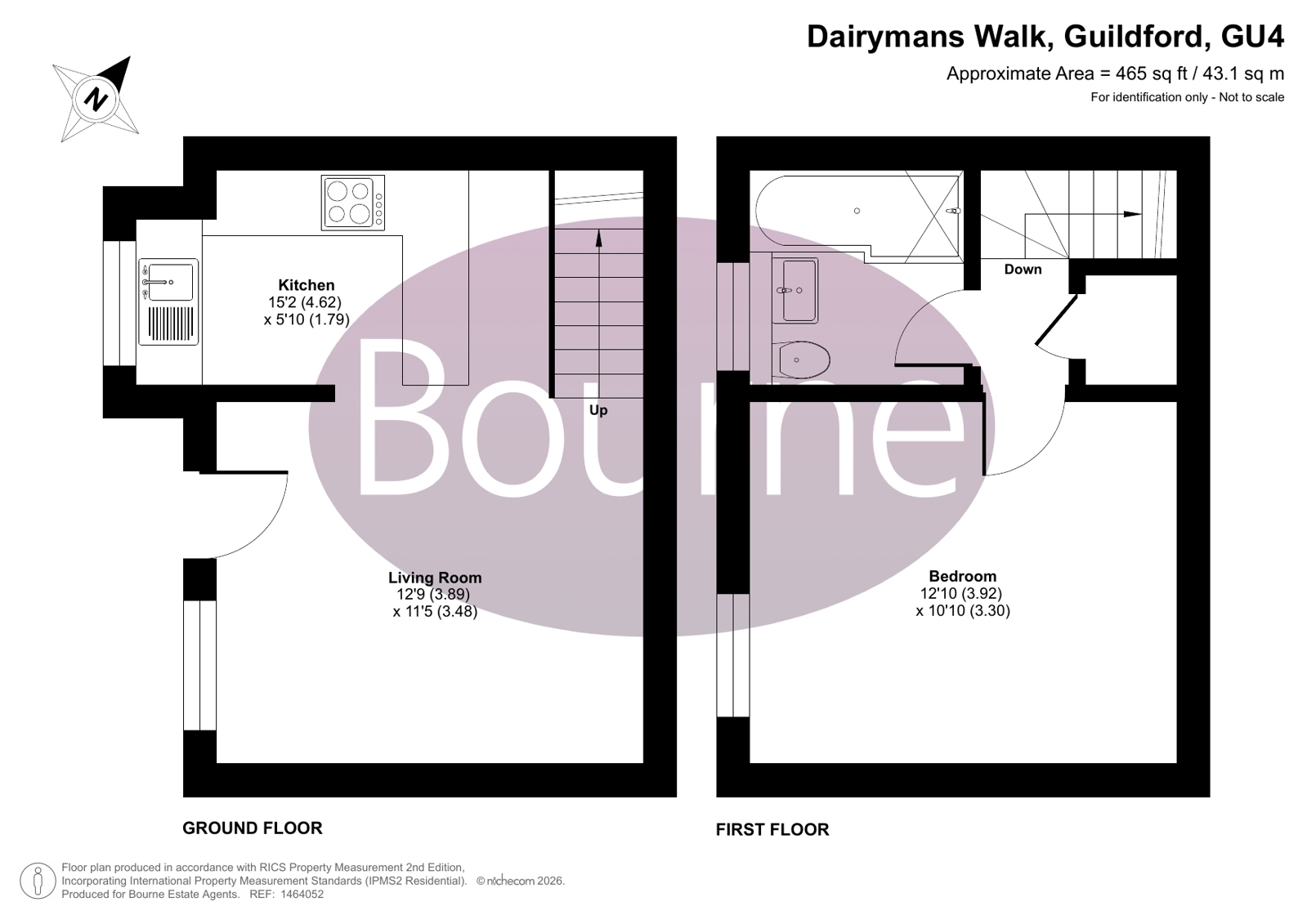 20, Dairymans Walk, Guildford floorplan