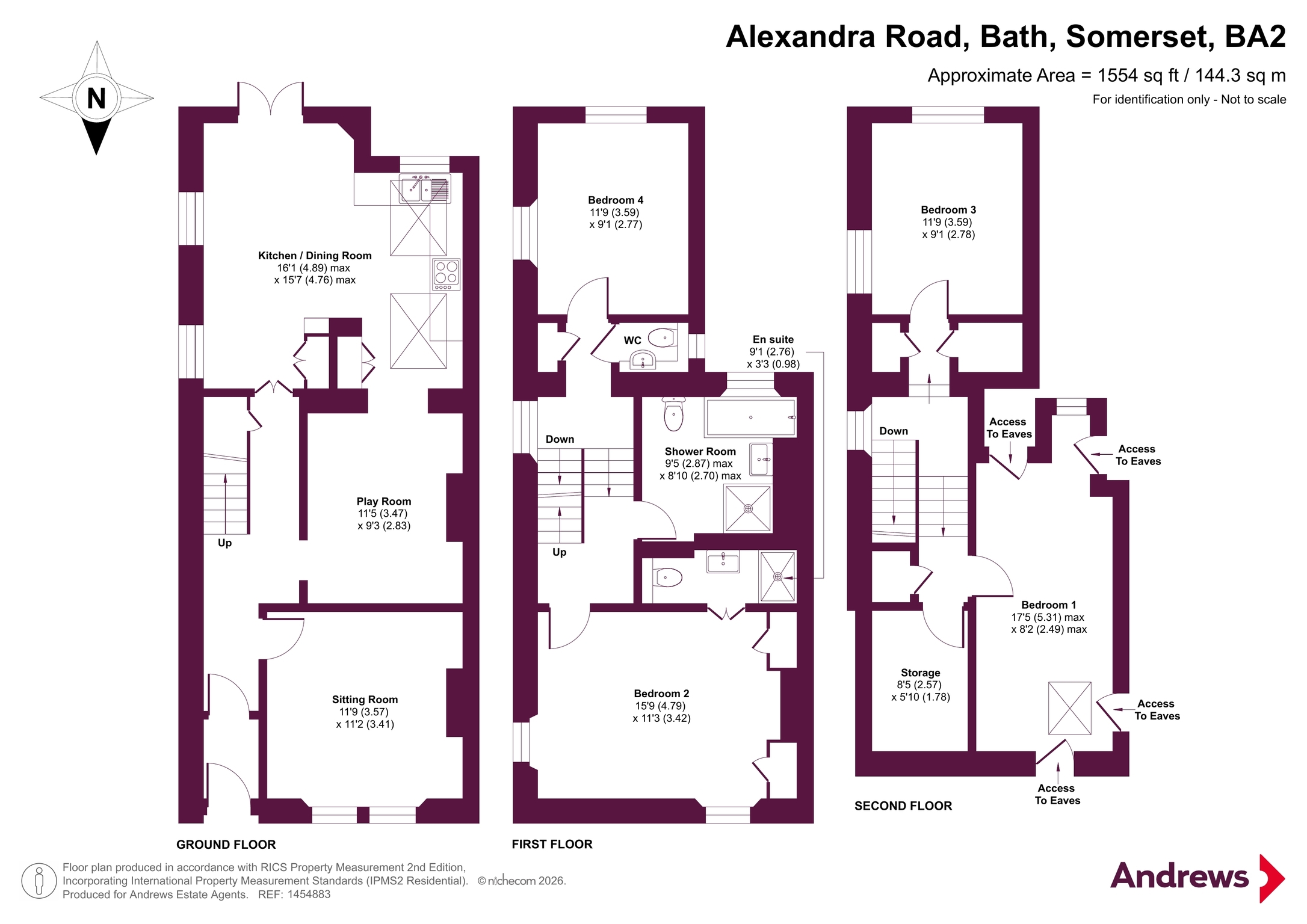 14, Alexandra Road, Somerset floorplan