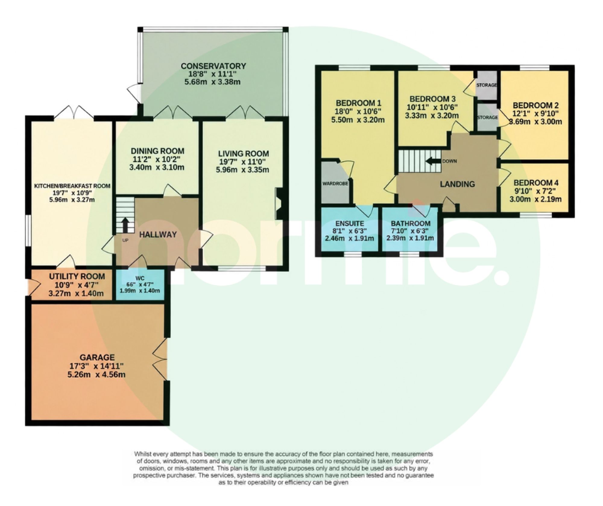 6 Hollins Close, Bury floorplan