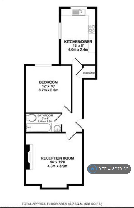 Hartham Road, London floorplan