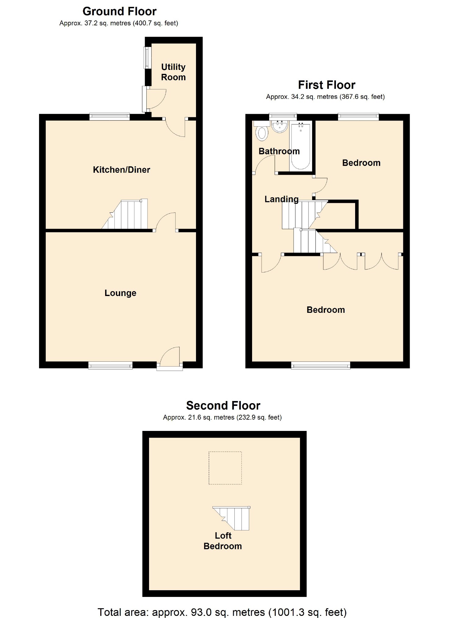 3 Bedrooms Terraced house for sale in Barnsfold Road, Marple, Stockport SK6