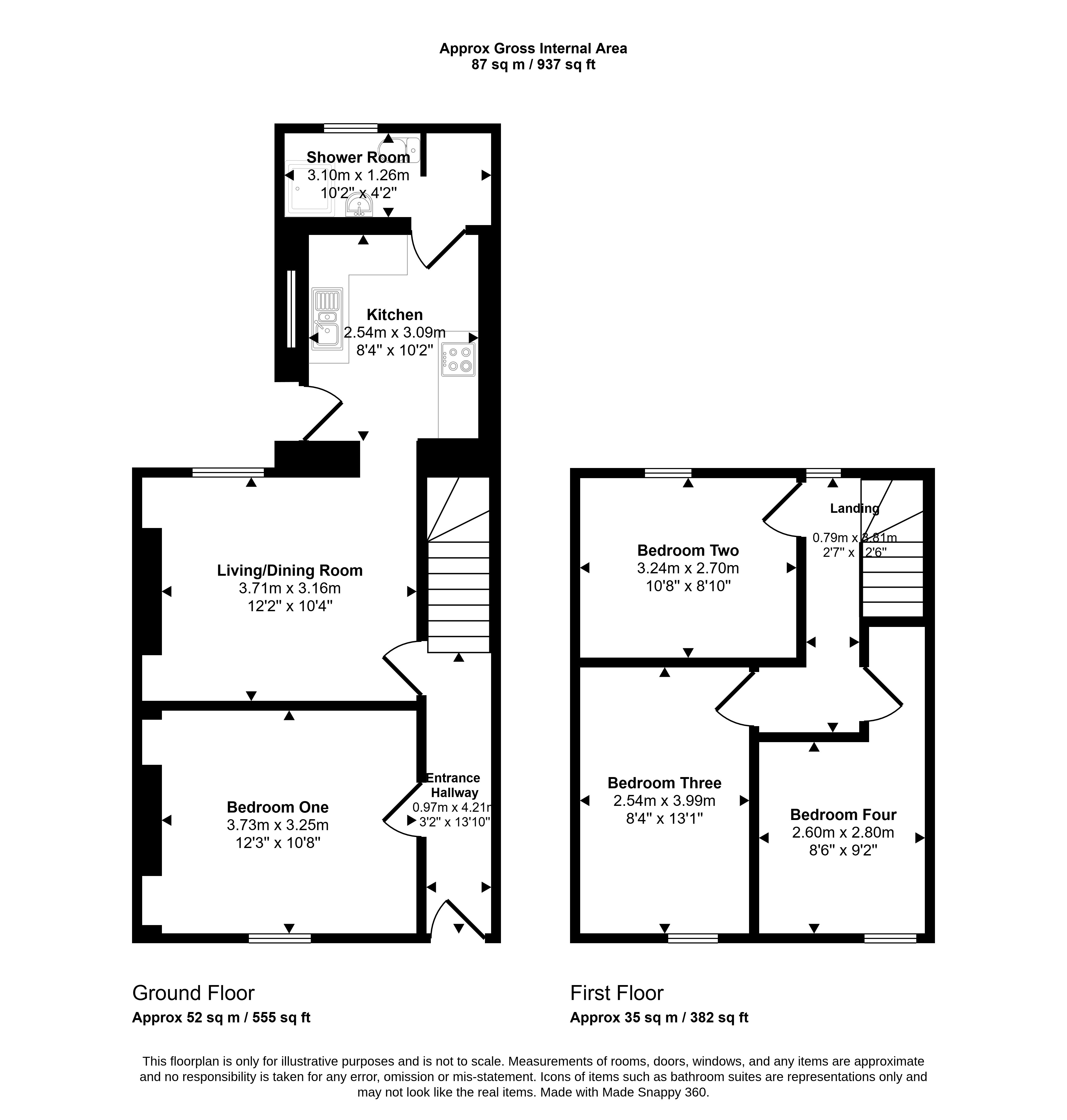 Treforest Pontypridd floorplan