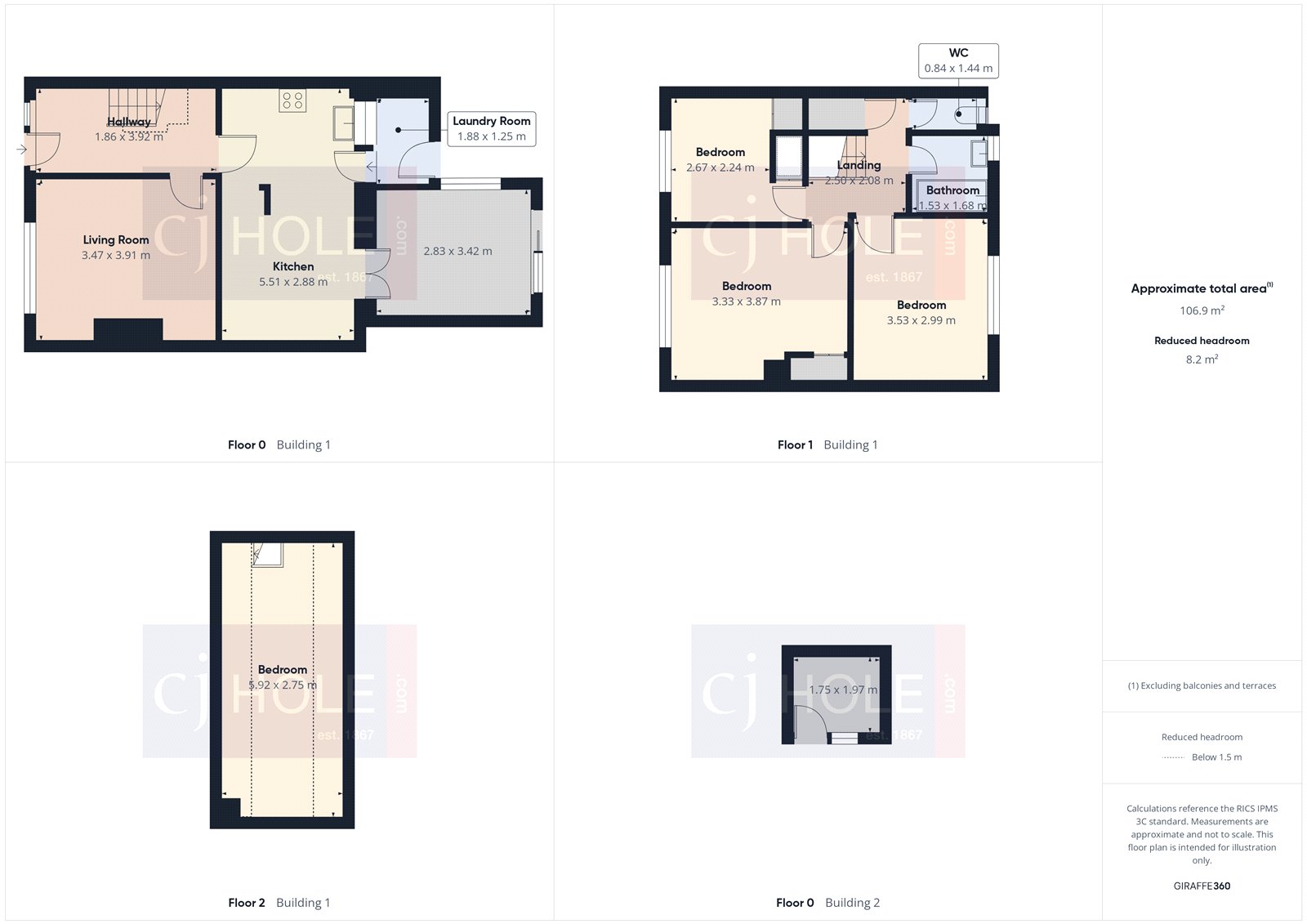 17, Mendip Crescent, Bristol floorplan