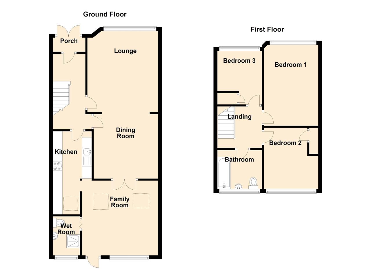 Yew Tree Drive, Kingswood, Bristol BS15, 3 bedroom terraced house for