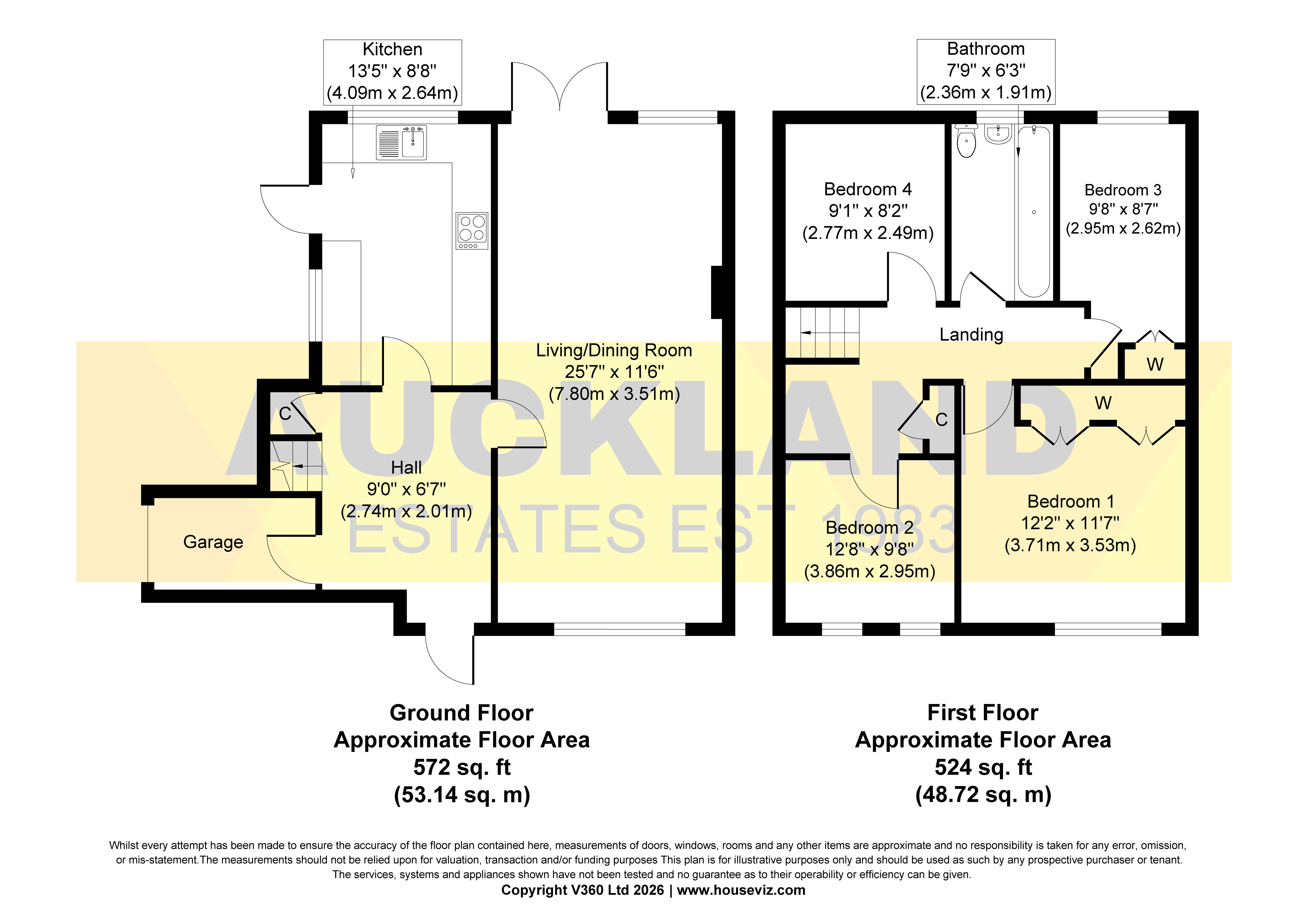 102, Hatfield Road, Potters Bar floorplan
