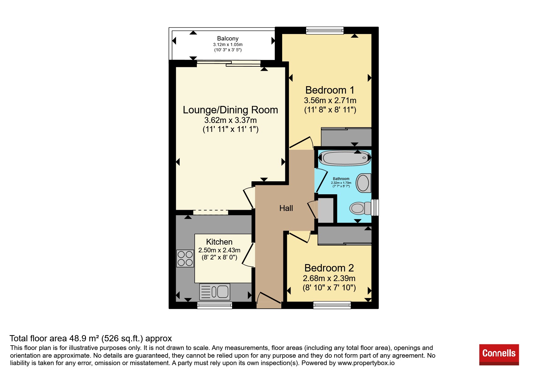 34, Emblett Drive, Newton Abbot floorplan