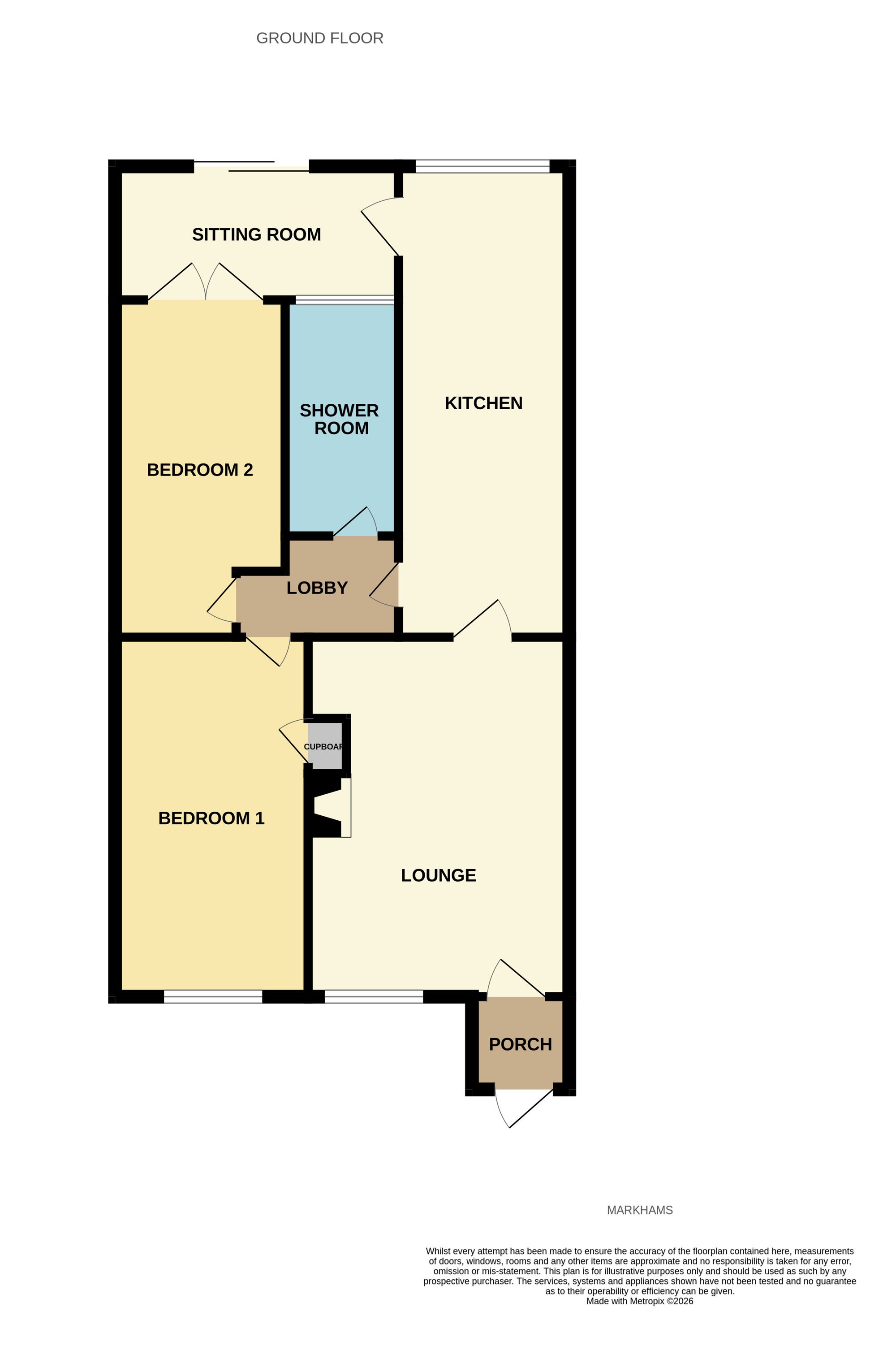 19 Markhams, Stanford-Le-Hope floorplan