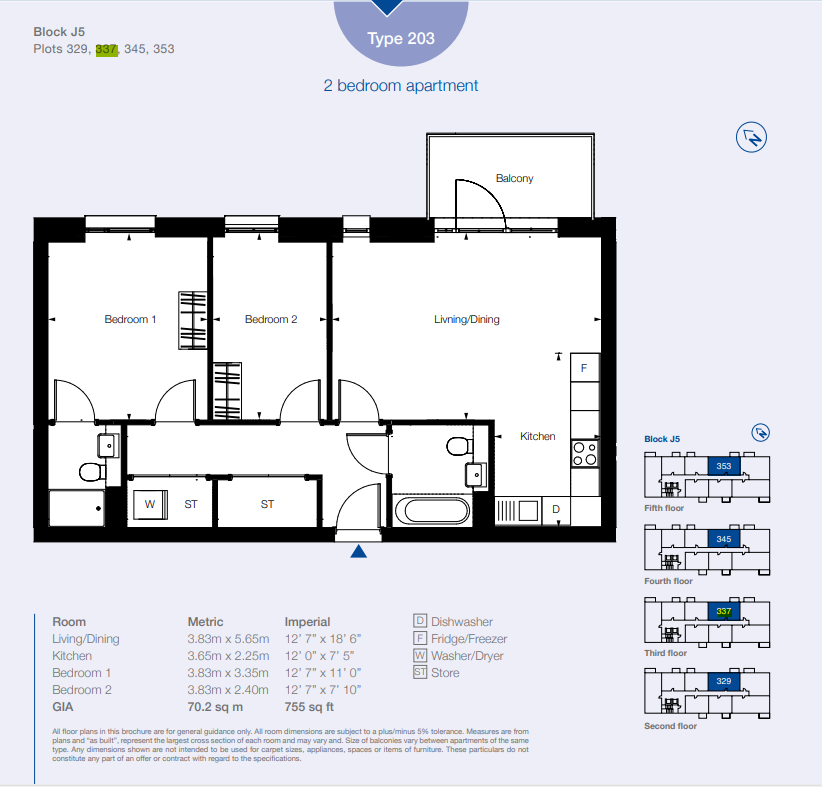 Plot353, Moorhen Drive, Edgware floorplan