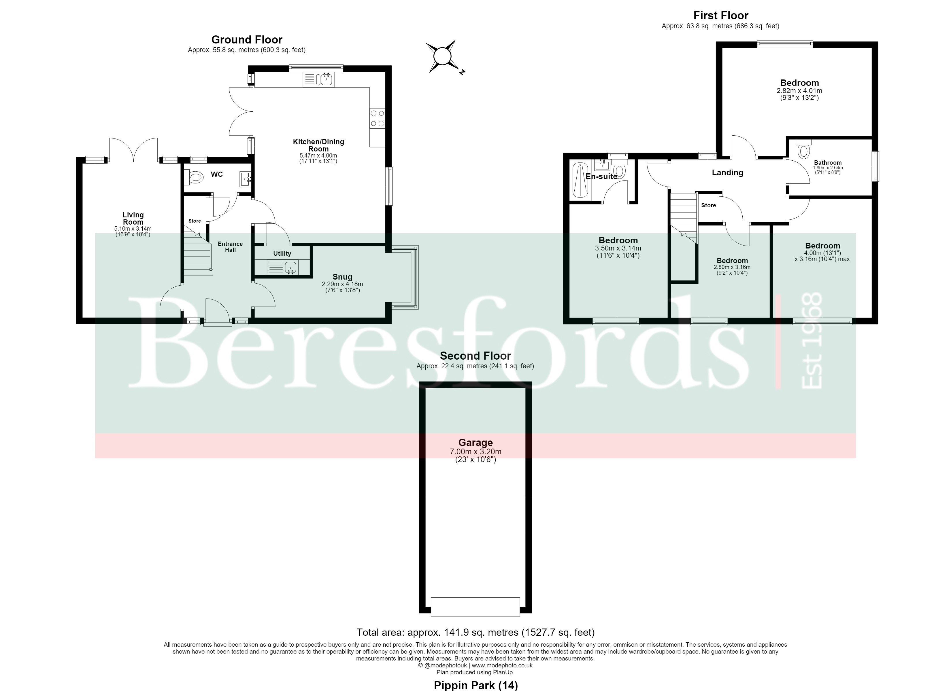 Plot 31 Templar Green,, Orchard Drive, Braintree floorplan