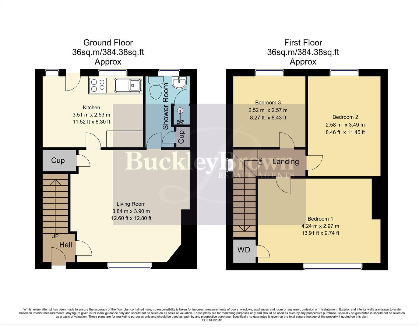 65, Kilton Crescent, Worksop floorplan