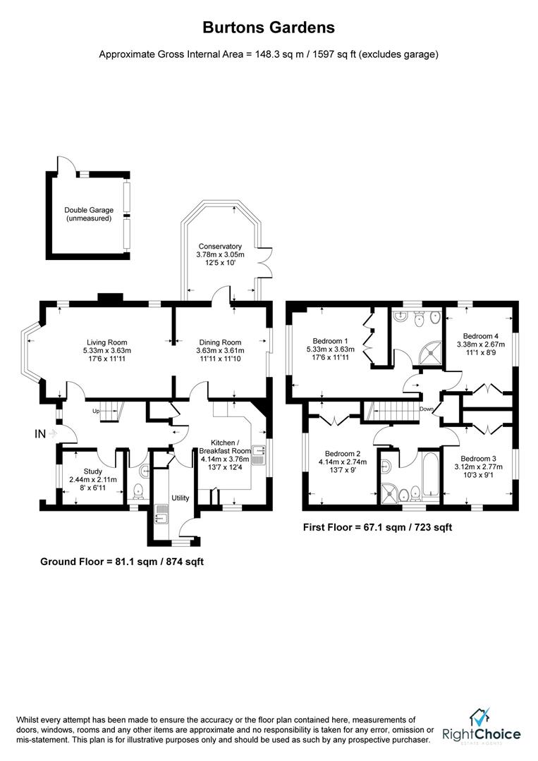 Burtons Gardens, Basingstoke floorplan