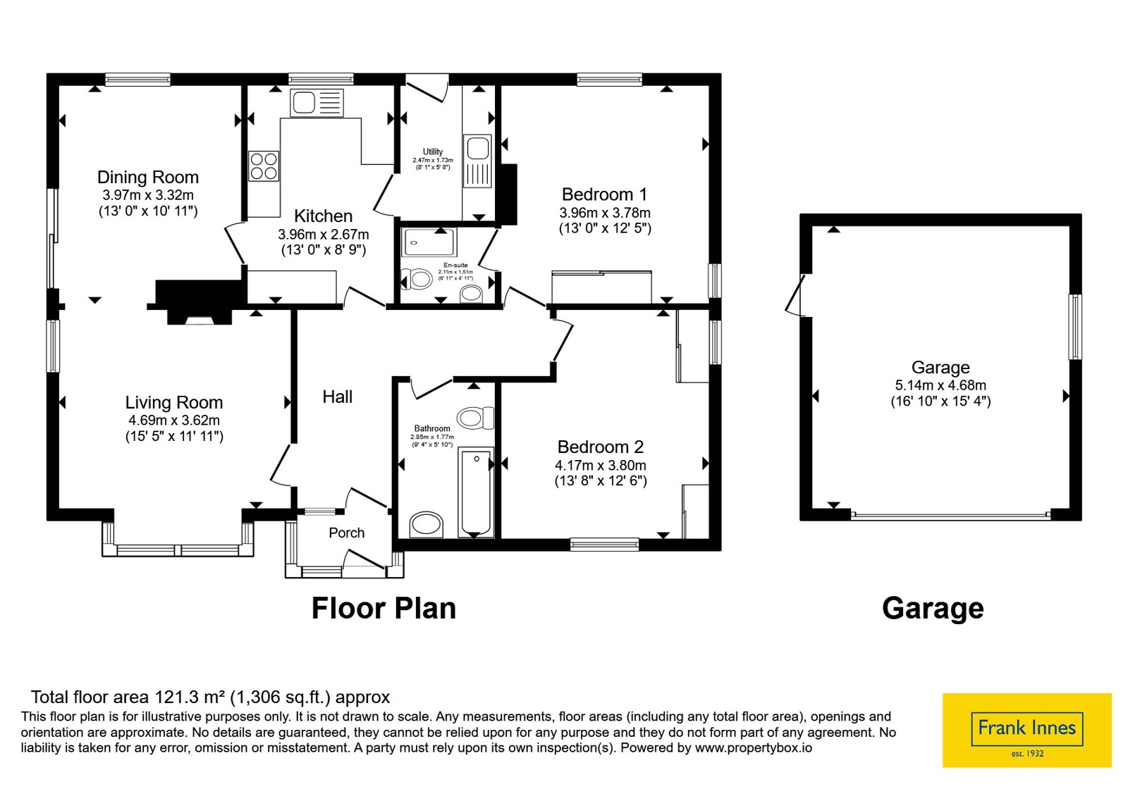 Perry Close, Loughborough floorplan