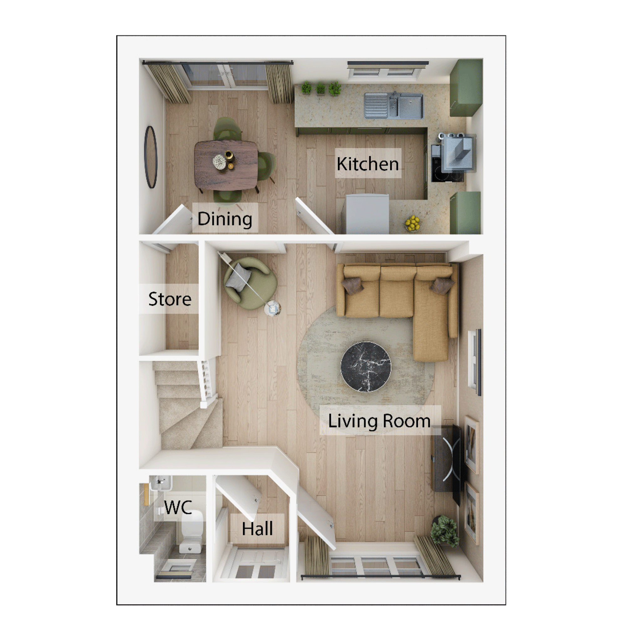 116, Hanafey Way, Northampton floorplan