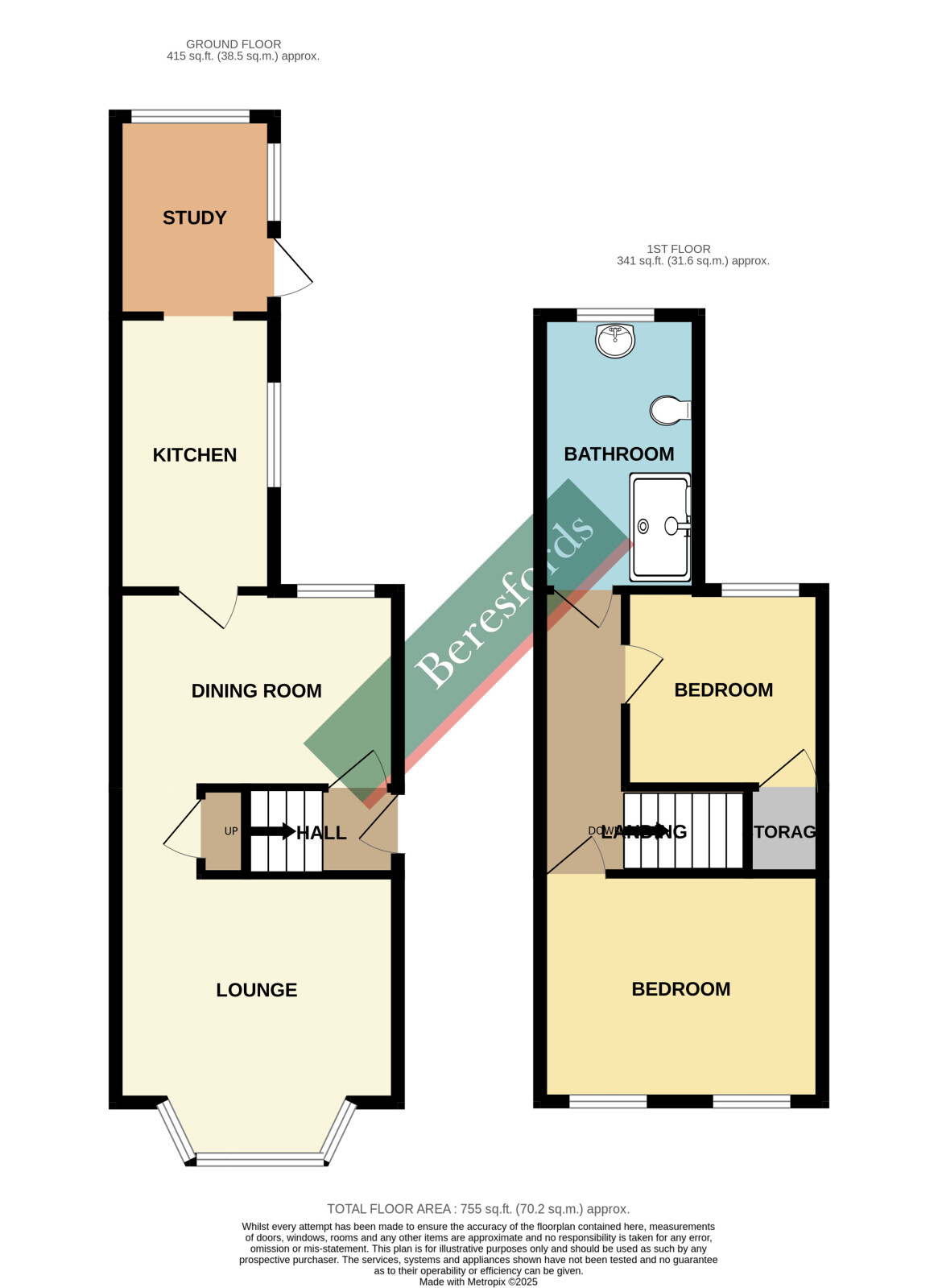 3, Longfield Avenue, Hornchurch floorplan