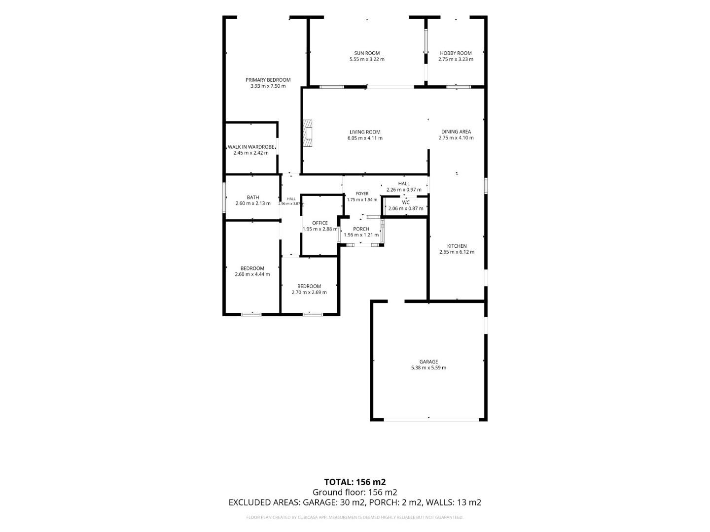 3, Elsworth Close, Liverpool floorplan