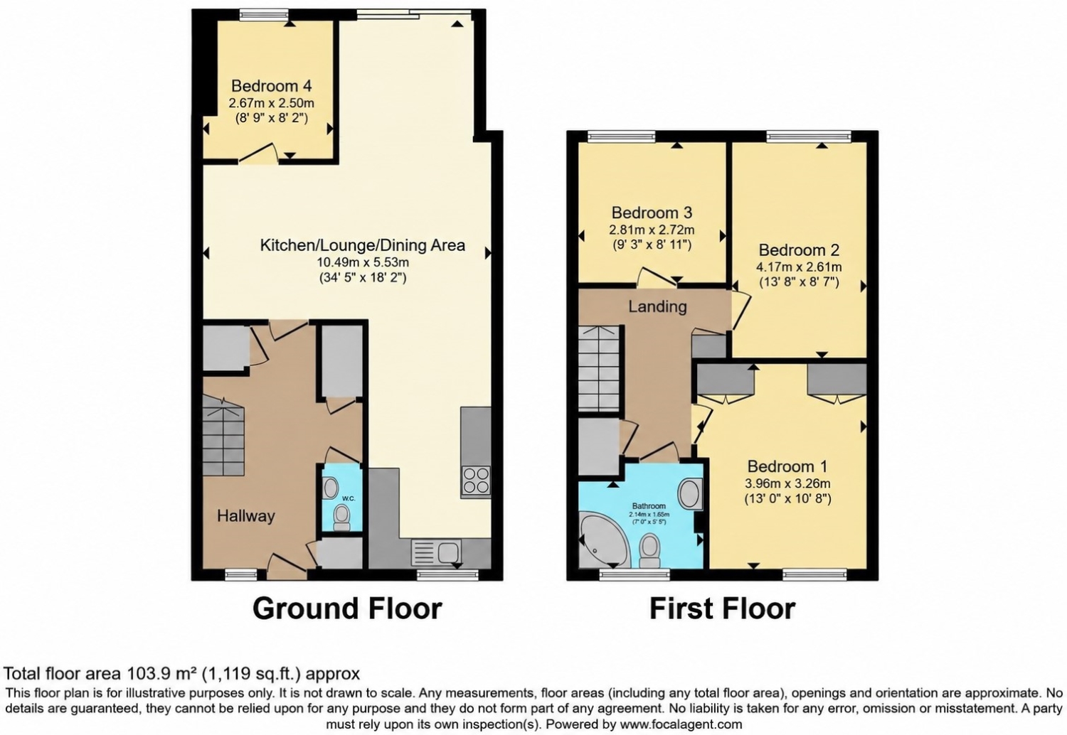 9, Sandhurst Close, Canterbury floorplan