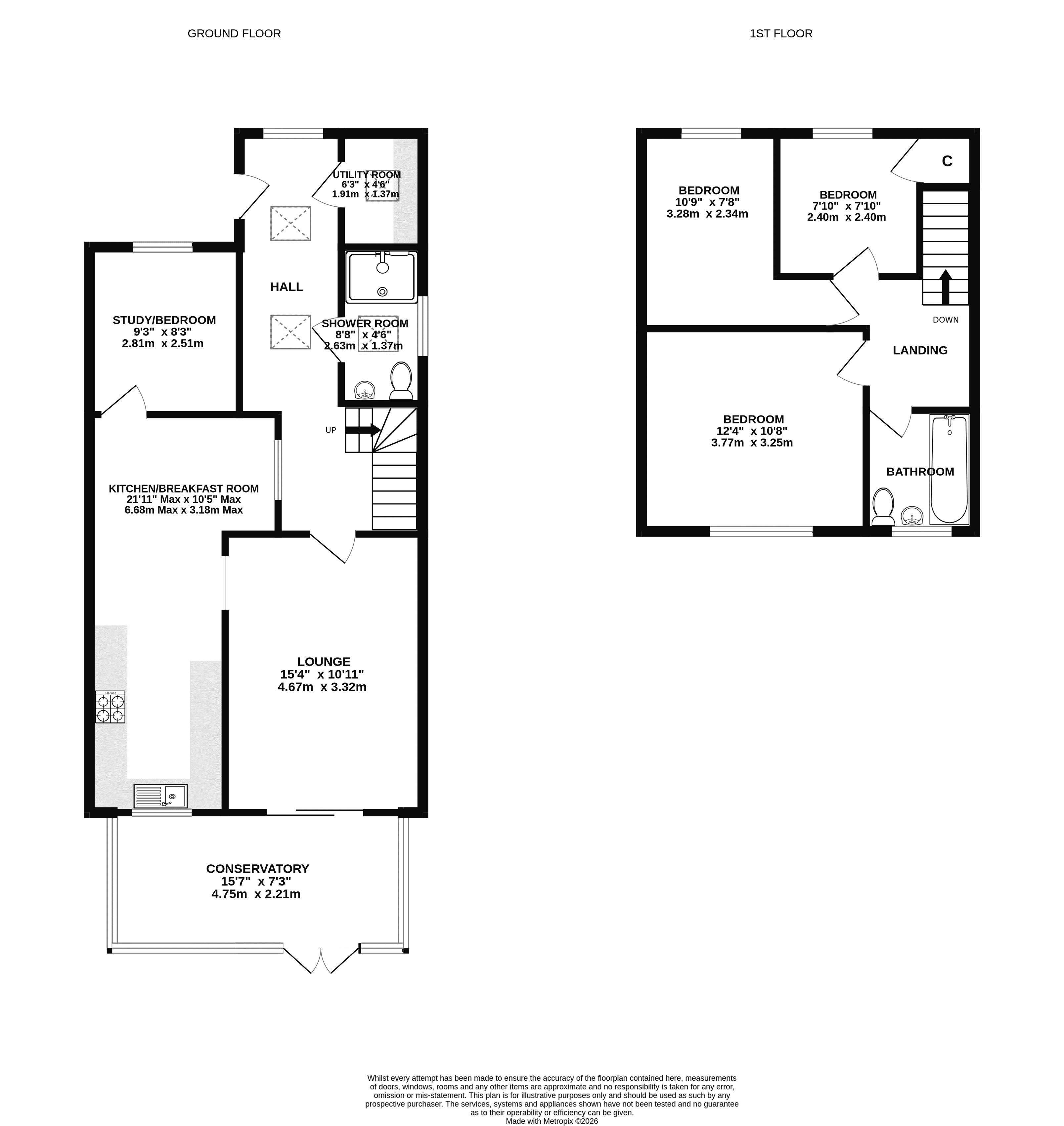 19, Winners Walk, Norwich floorplan