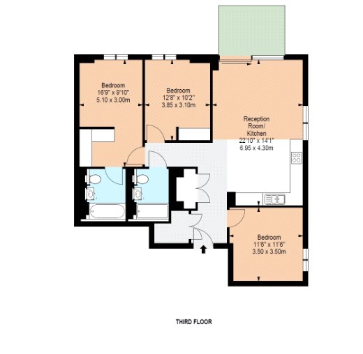 Edgware Road, London floorplan