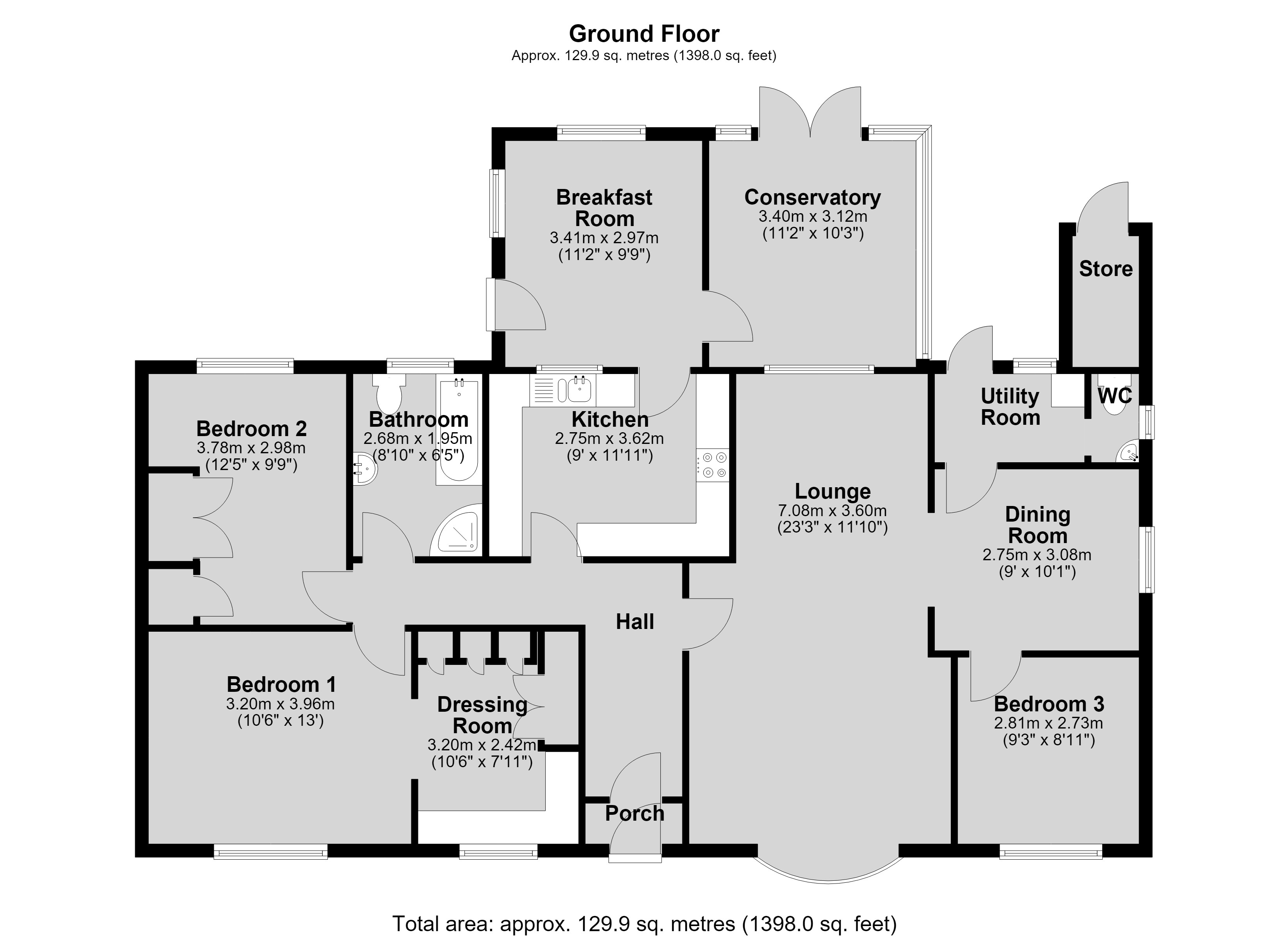 60, Ridgeview Road, Lincoln floorplan