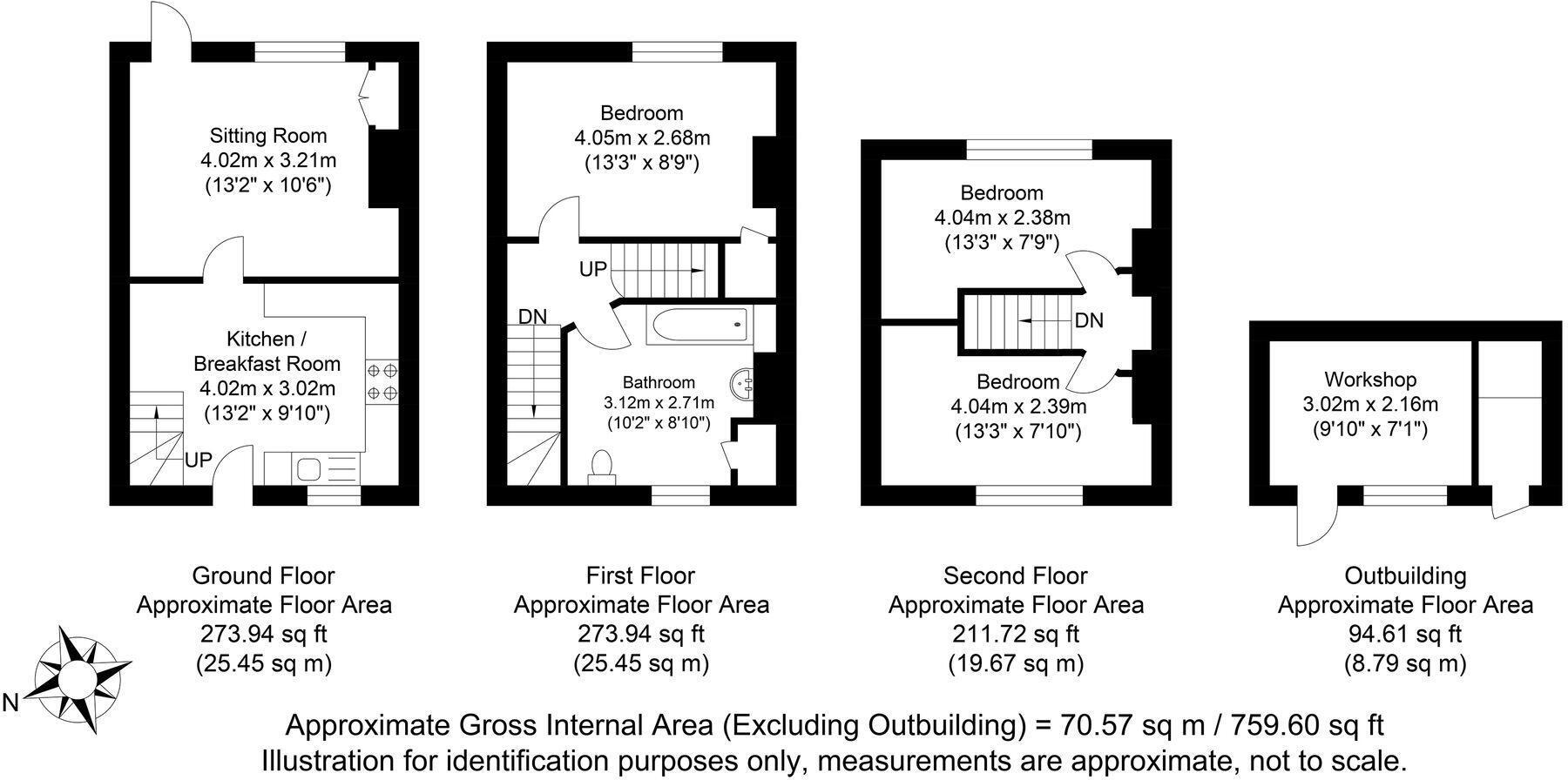 8 Weald Close, Barcombe, East Sussex floorplan