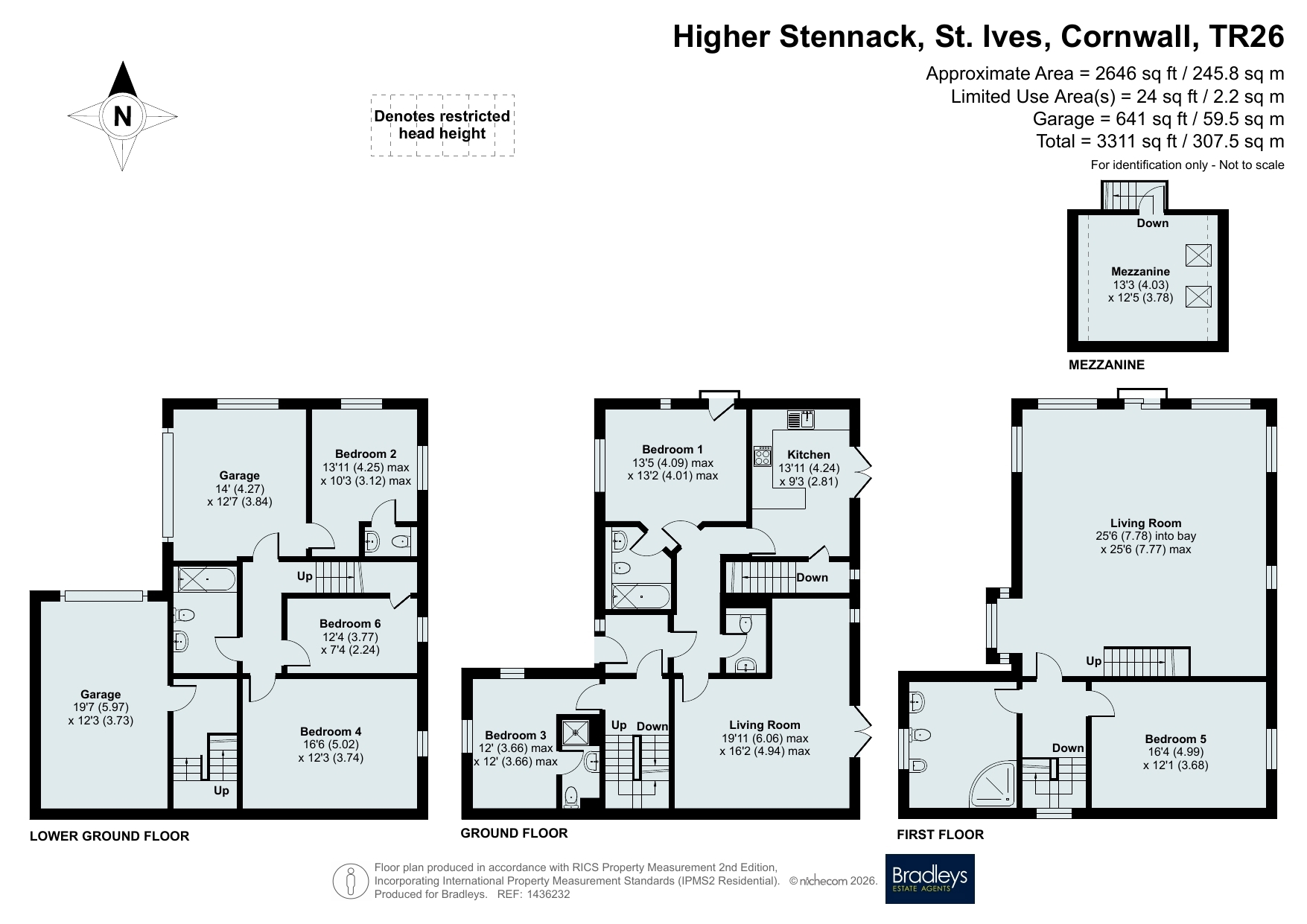 Mermaid House,, Higher Stennack, Cornwall floorplan