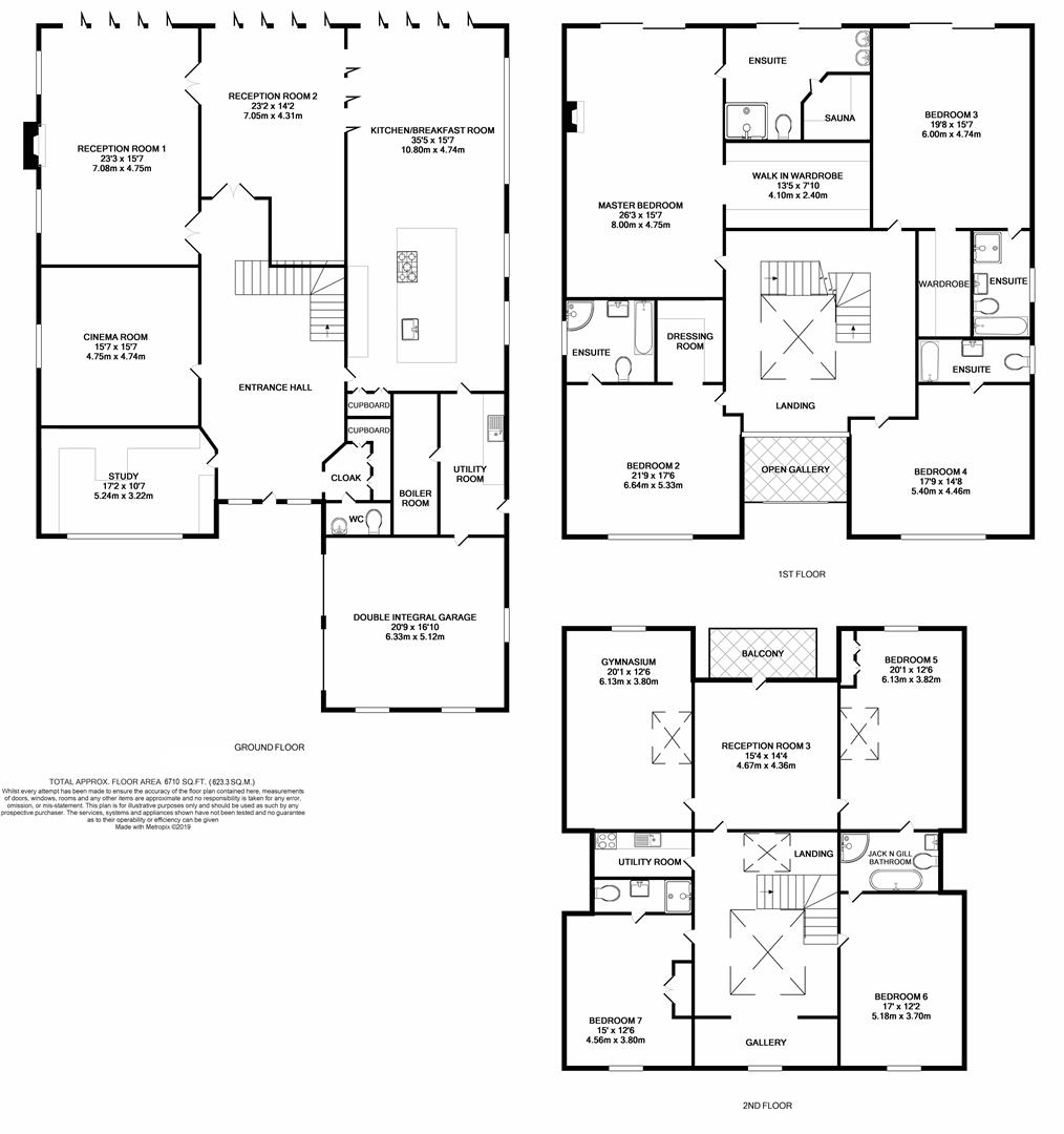 7 Bedrooms Detached house for sale in Shenley Hill, Radlett WD7