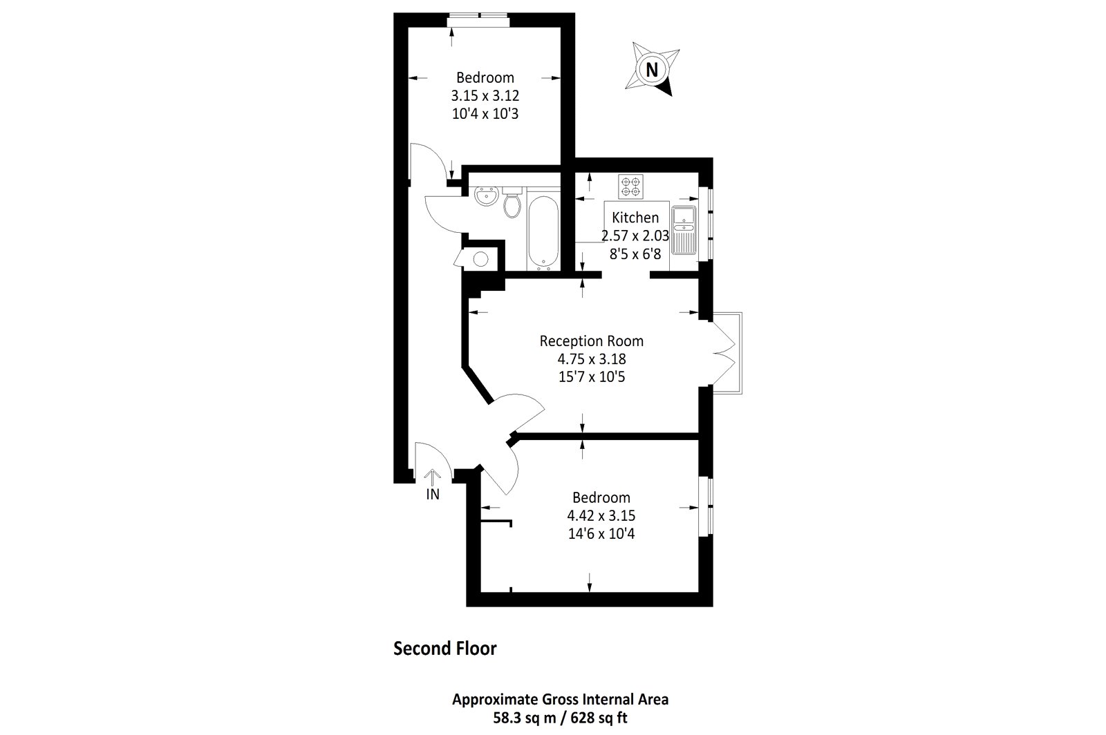 61, Brook Square, London floorplan