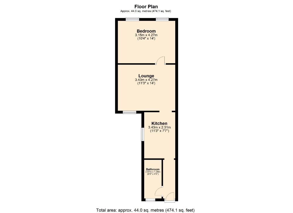 1 Bedrooms Flat for sale in Abington Avenue, Abington, Northampton NN1