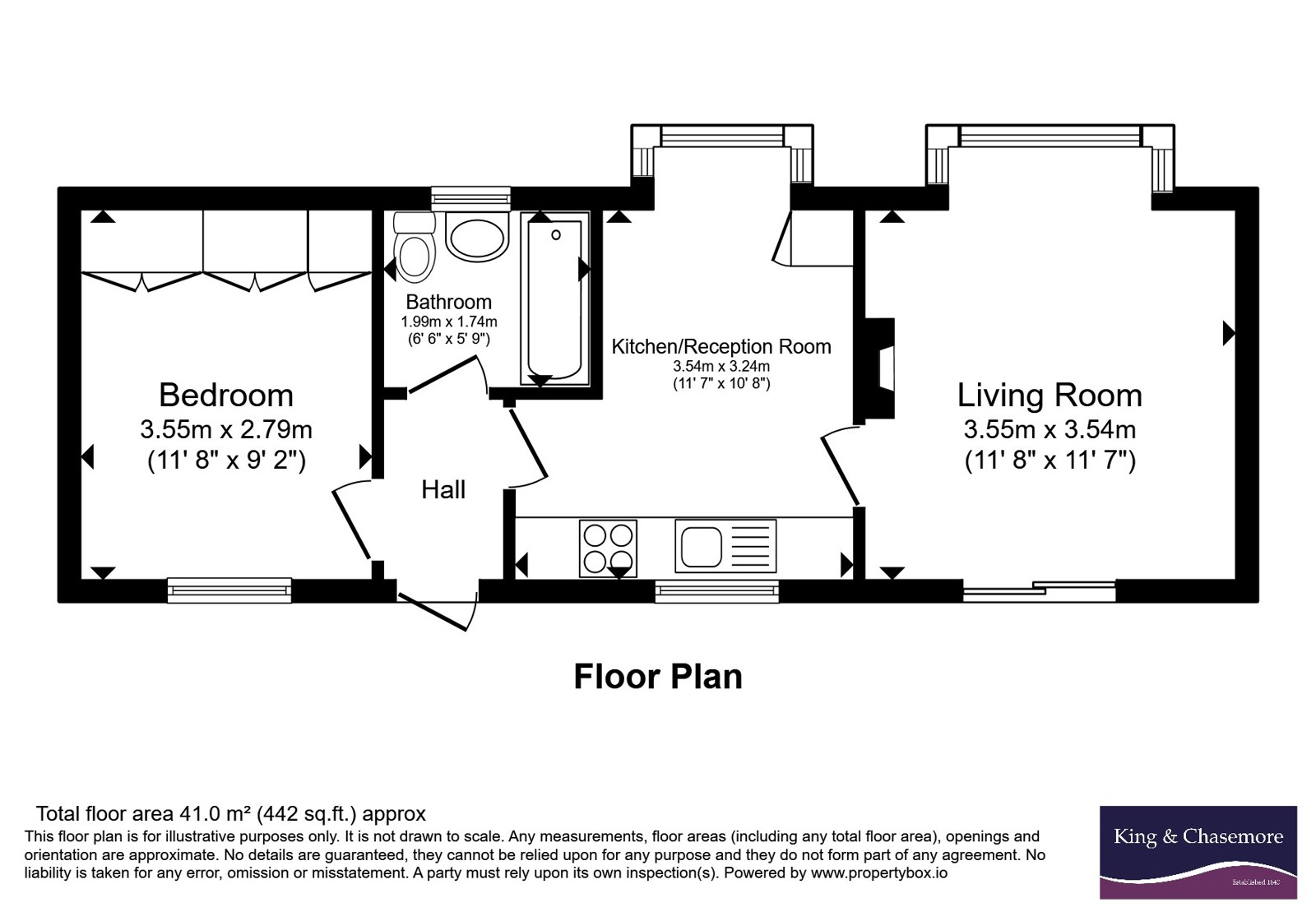1A,, Partridge Place, Turners Hill floorplan