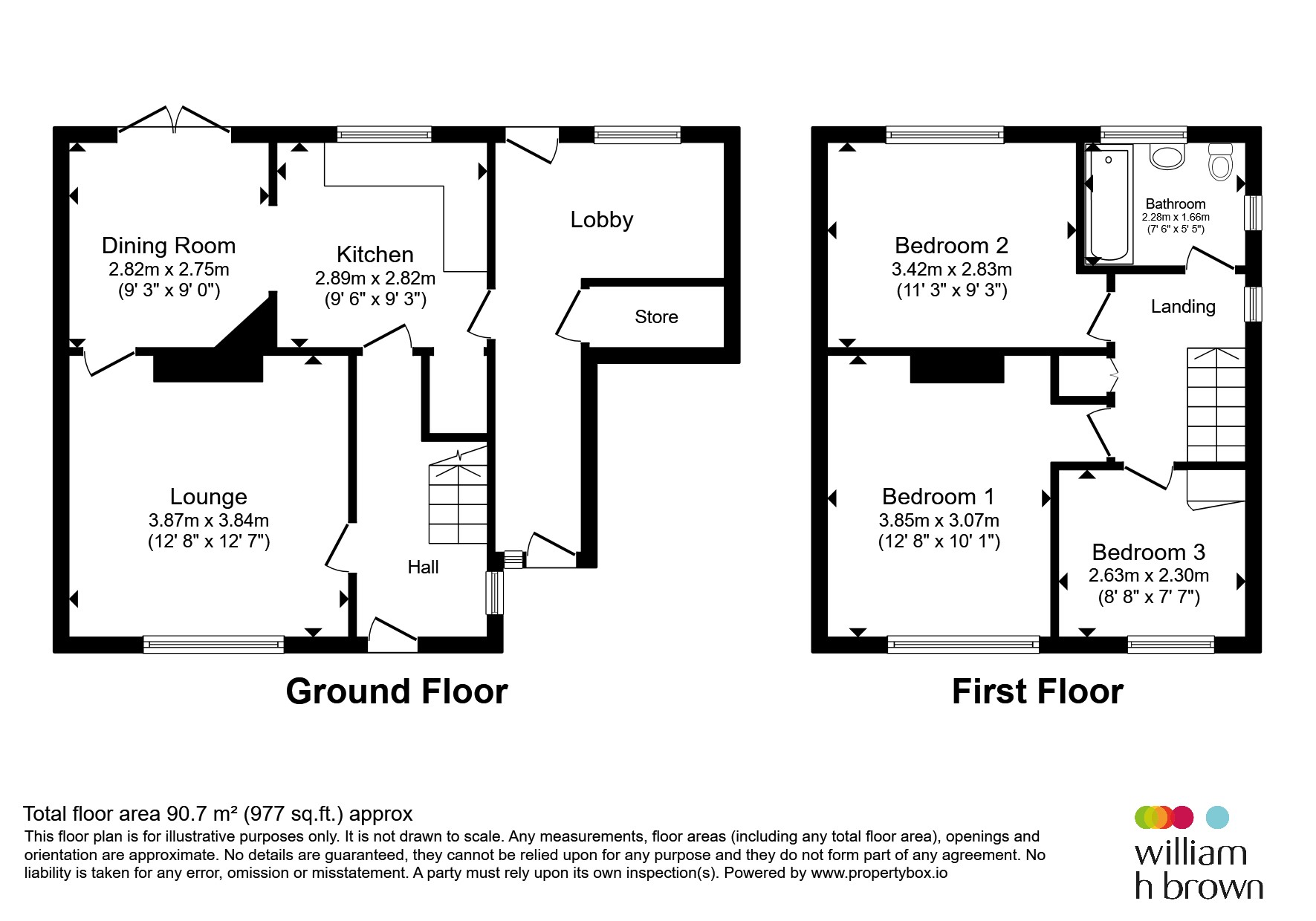 22, Hollytree Avenue, Rotherham floorplan