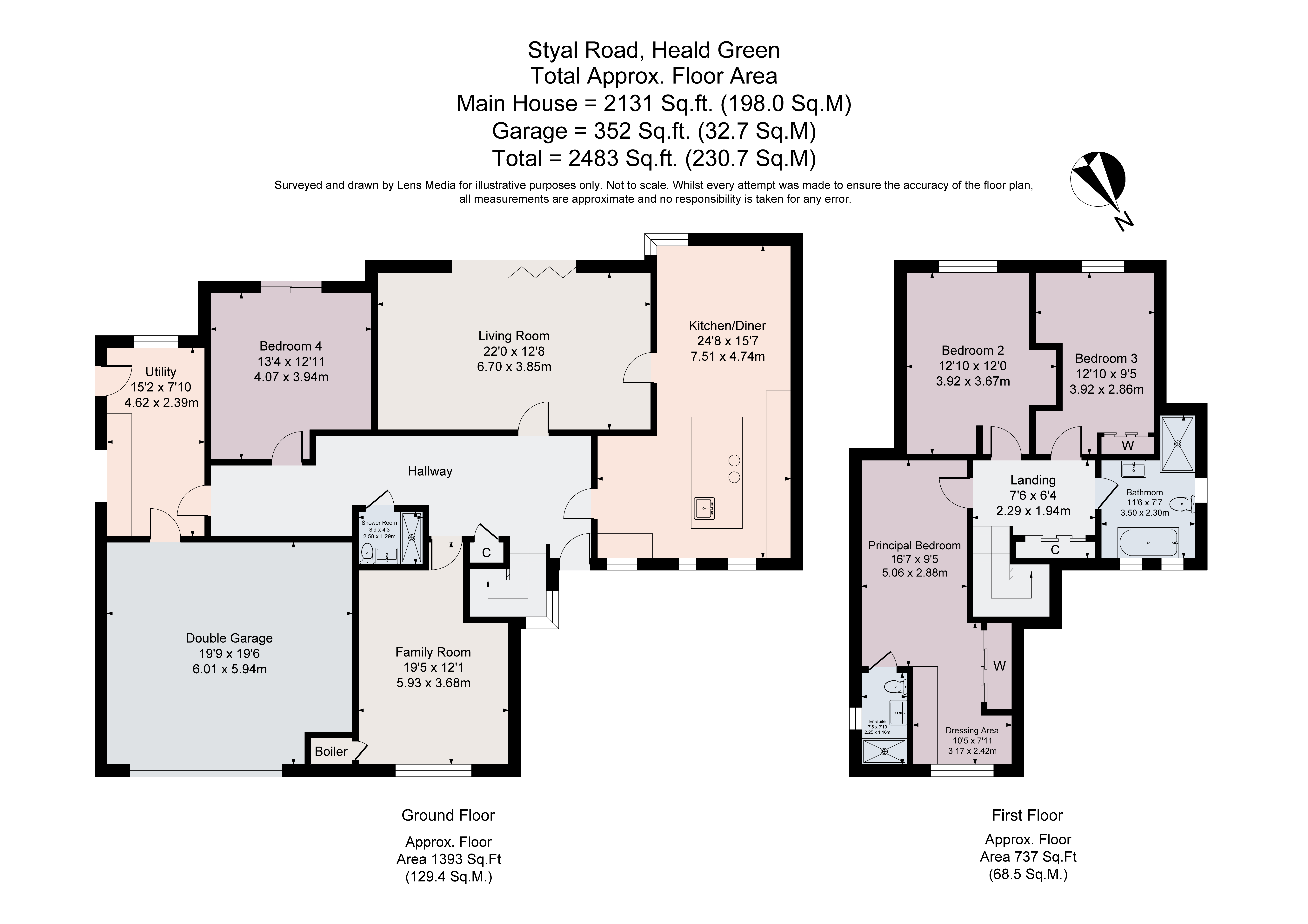 304, Styal Road, Cheadle floorplan