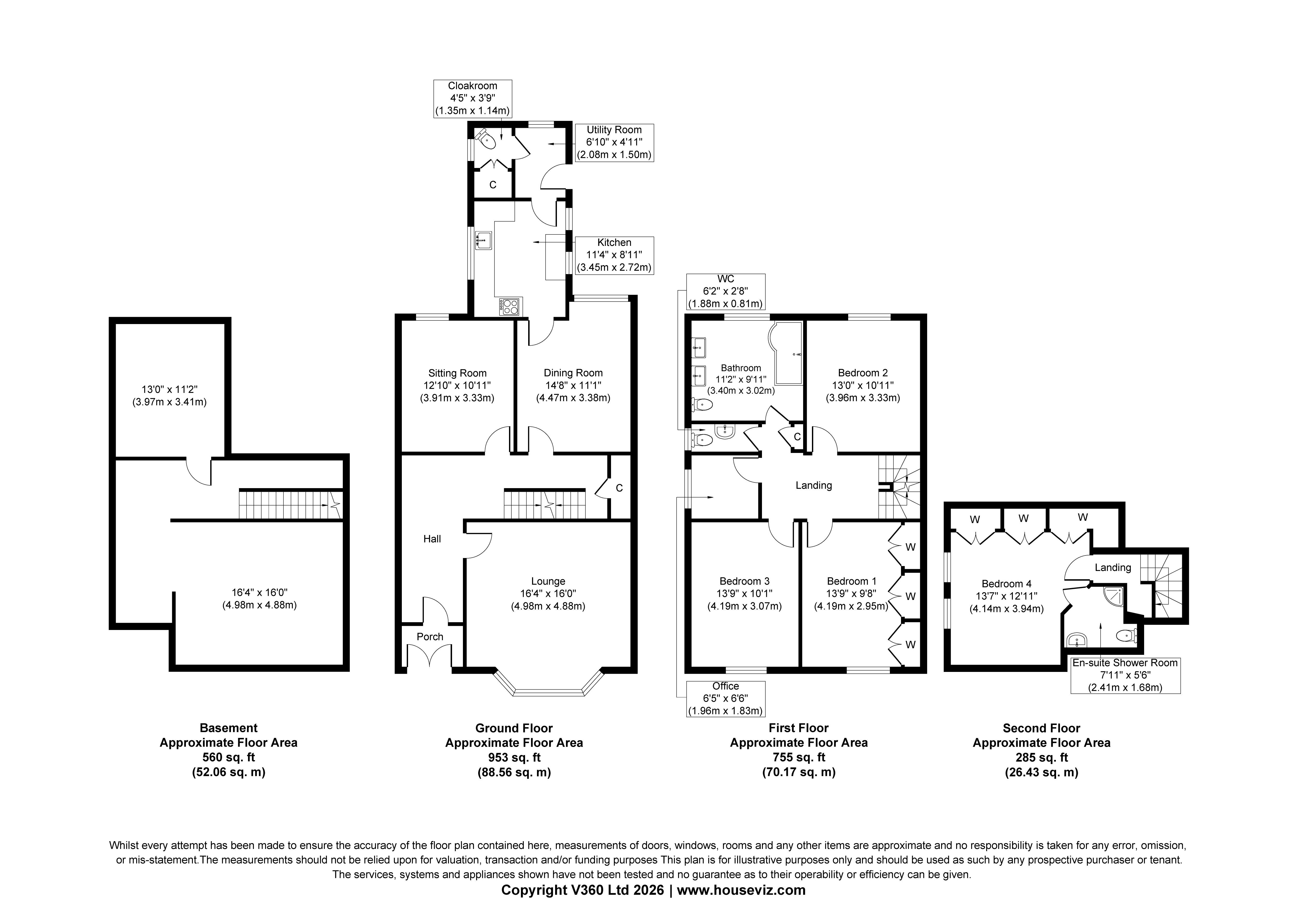 17, St Pauls Street, Southport floorplan
