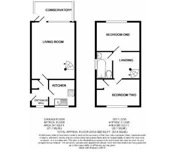 1A,, Oxford Road, Manningtree floorplan