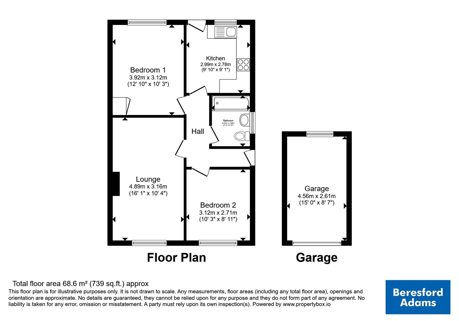 14, Awelon Mor, Denbighshire floorplan