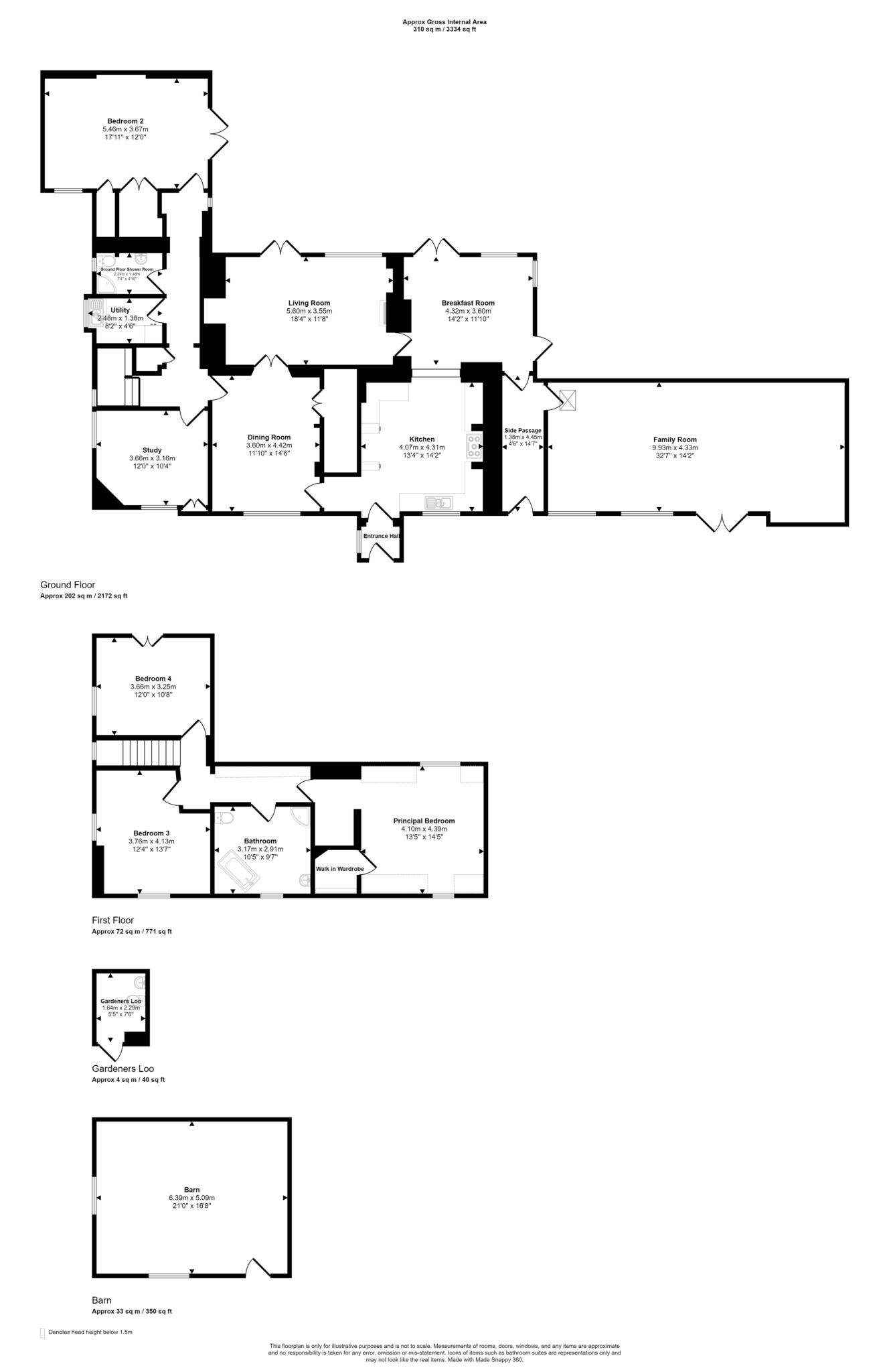 Home Farm, High Street, Tewkesbury floorplan