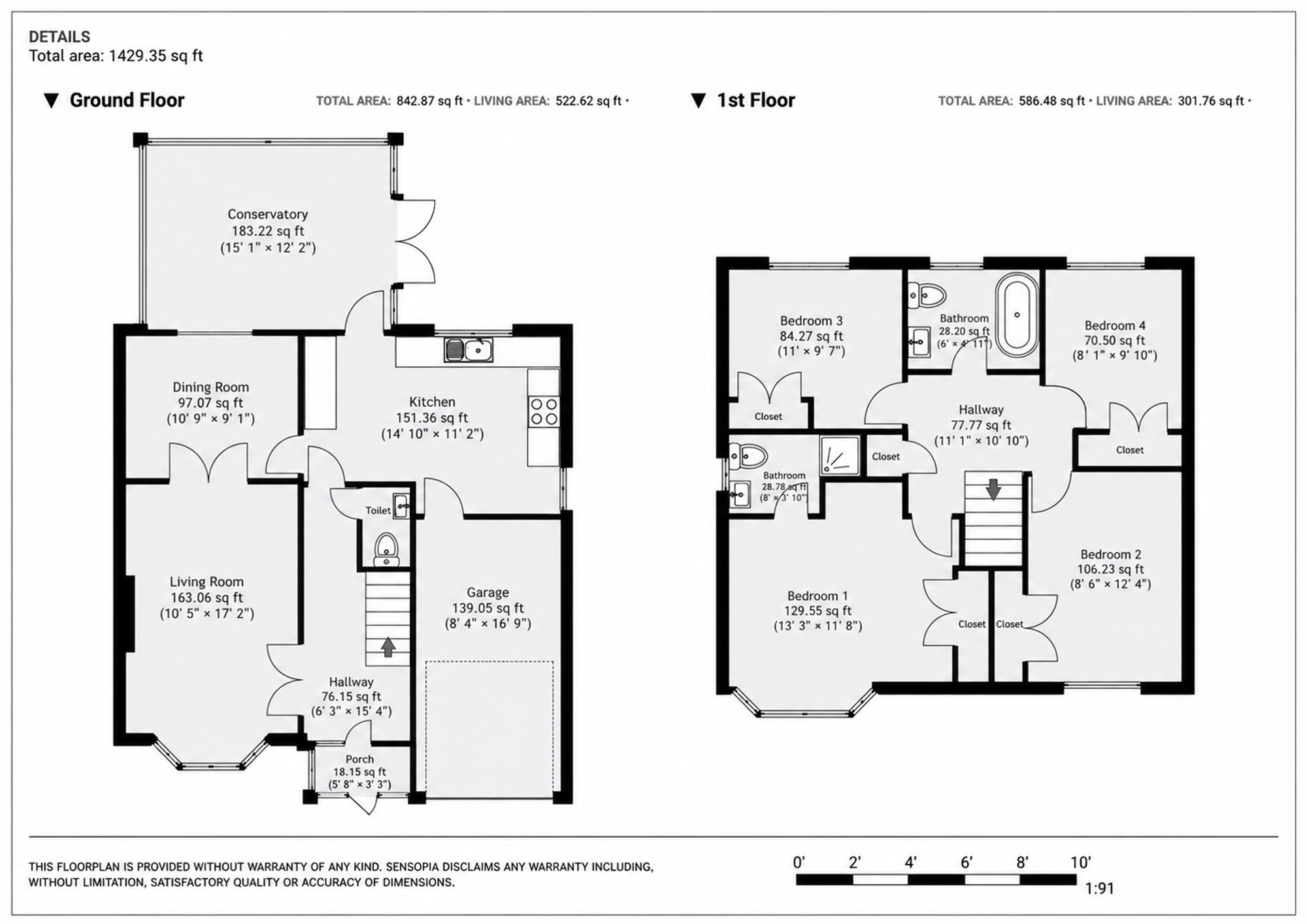 21 Springwell Crescent, Sheffield floorplan