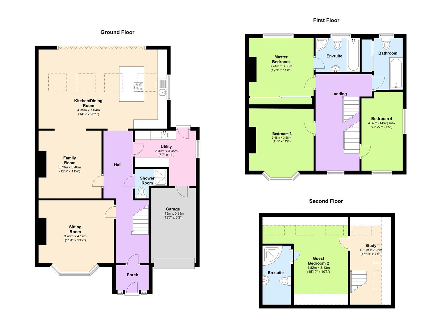 4 Bedrooms Detached house for sale in Tamworth Road, Ashby-De-La-Zouch LE65