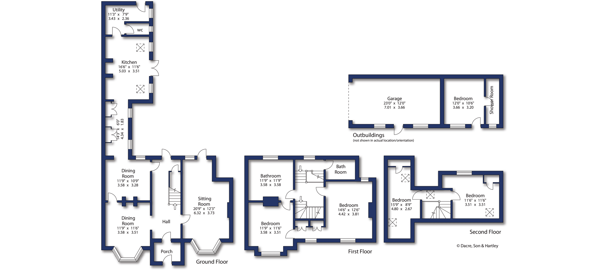 4 Bedrooms Detached house to rent in Kings Road, Harrogate, North Yorkshire HG1