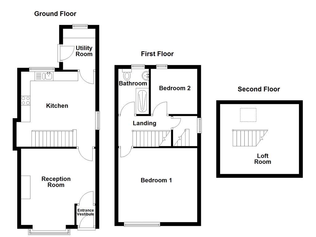 95, Bury Old Road, Bolton floorplan