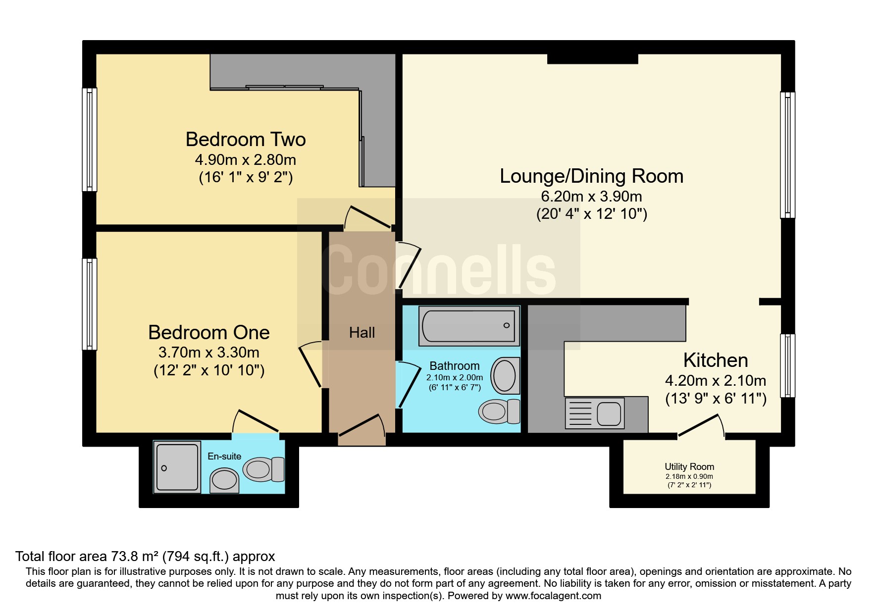 22, Rutland Place, The Rutts, Bushey floorplan
